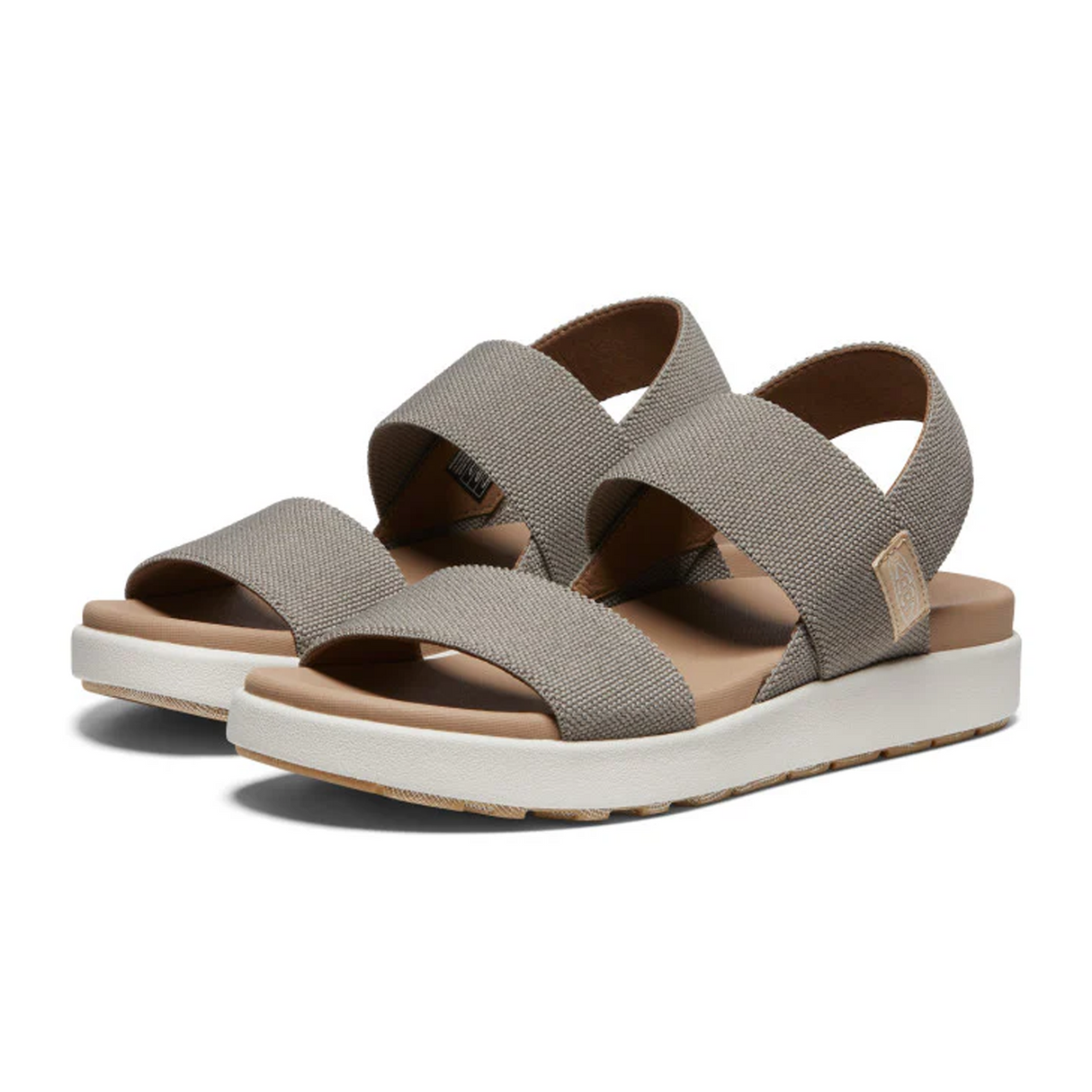 Keen Elle Wide Backstrap Sandal (Women) - Brindle/Birch Sandal - Backstrap - The Heel Shoe Fitters