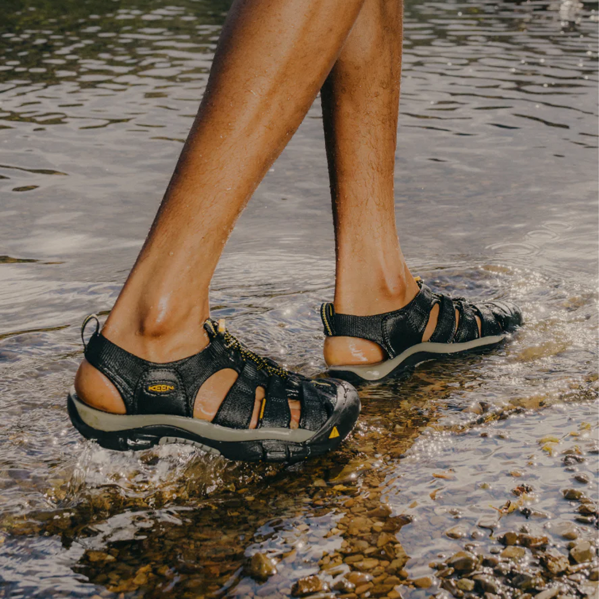 Keen Newport H2 Wide Active Sandal (Men) - Black Sandal - Active - The Heel Shoe Fitters