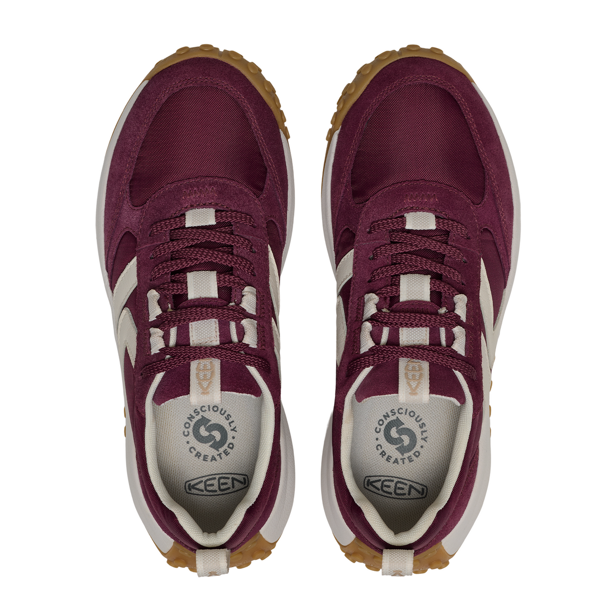 Keen KS86 Sneaker (Women) - Fig/Star White Athletic - Casual - Lace Up - The Heel Shoe Fitters