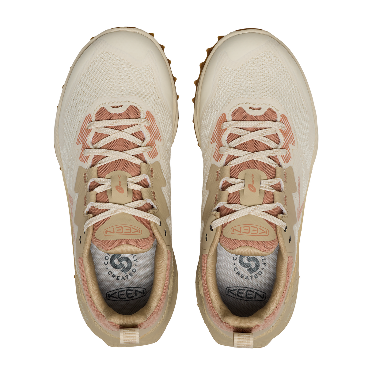 Keen Zionic NXT Waterproof Hiking Shoe (Women) - Birch/Cork Athletic - Running - Trail - The Heel Shoe Fitters