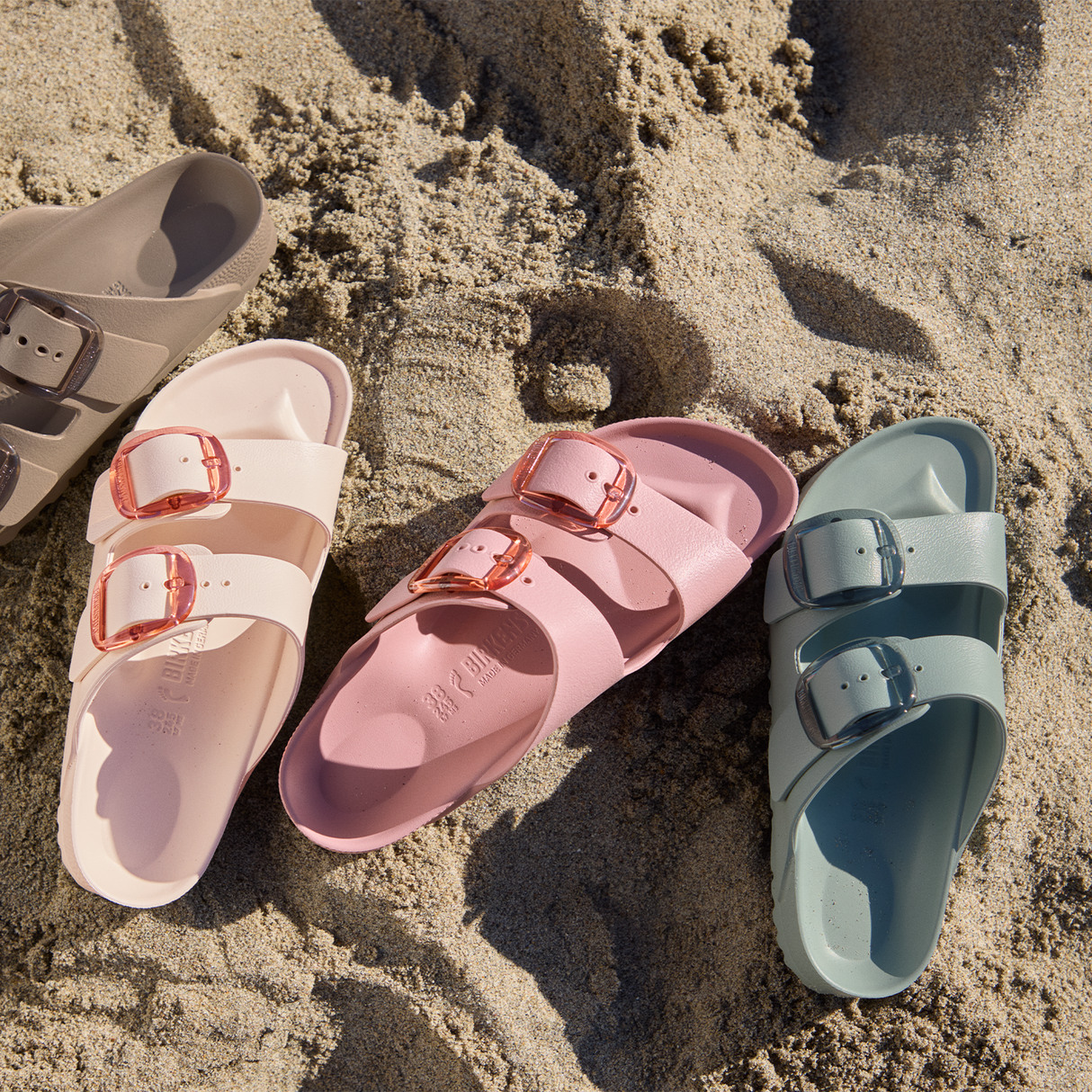 Birkenstock Arizona Big Buckle EVA Slide Sandal (Women) - Pure Sage