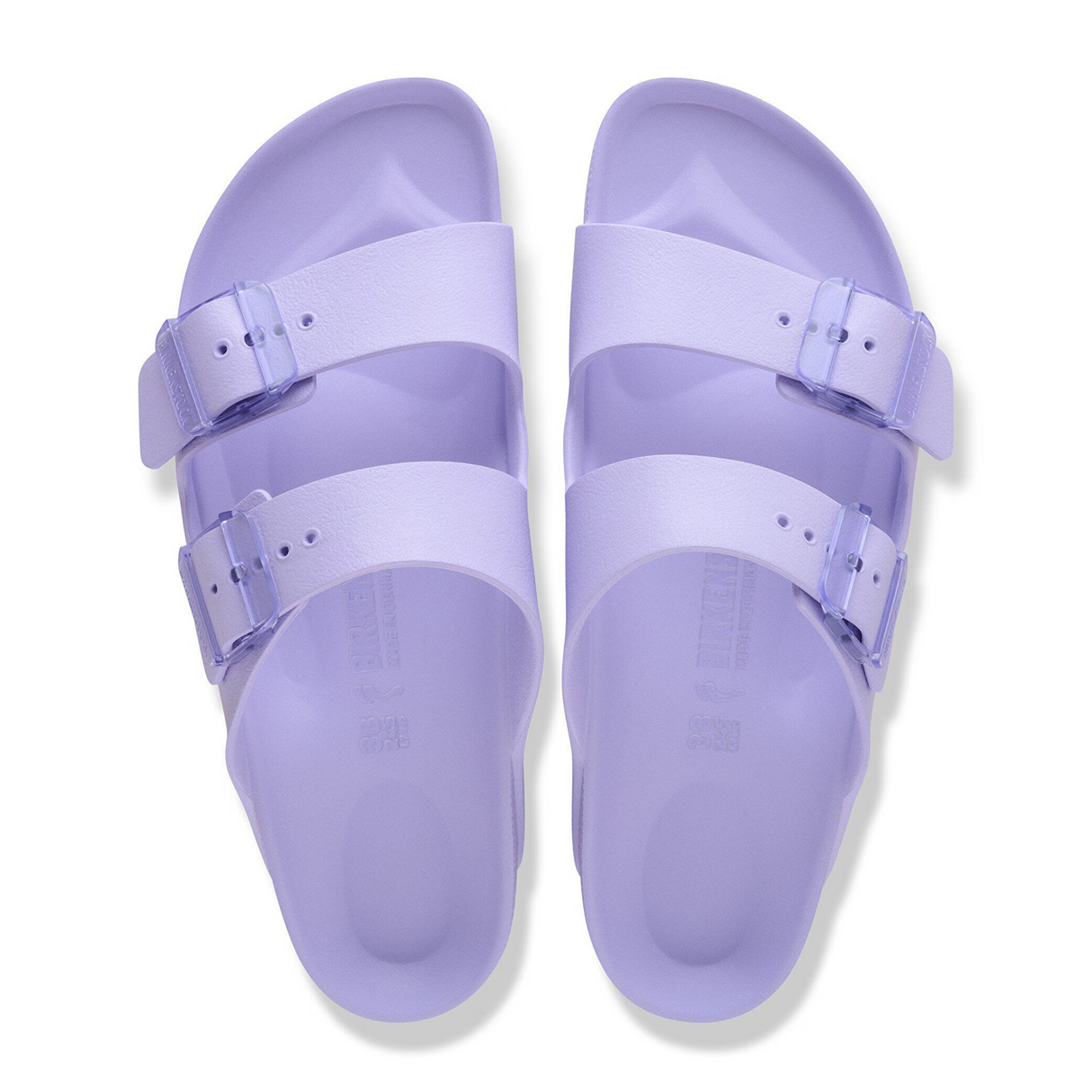 Birkenstock Arizona Stealth Buckle EVA Slide Sandal (Women) - Purple Fog