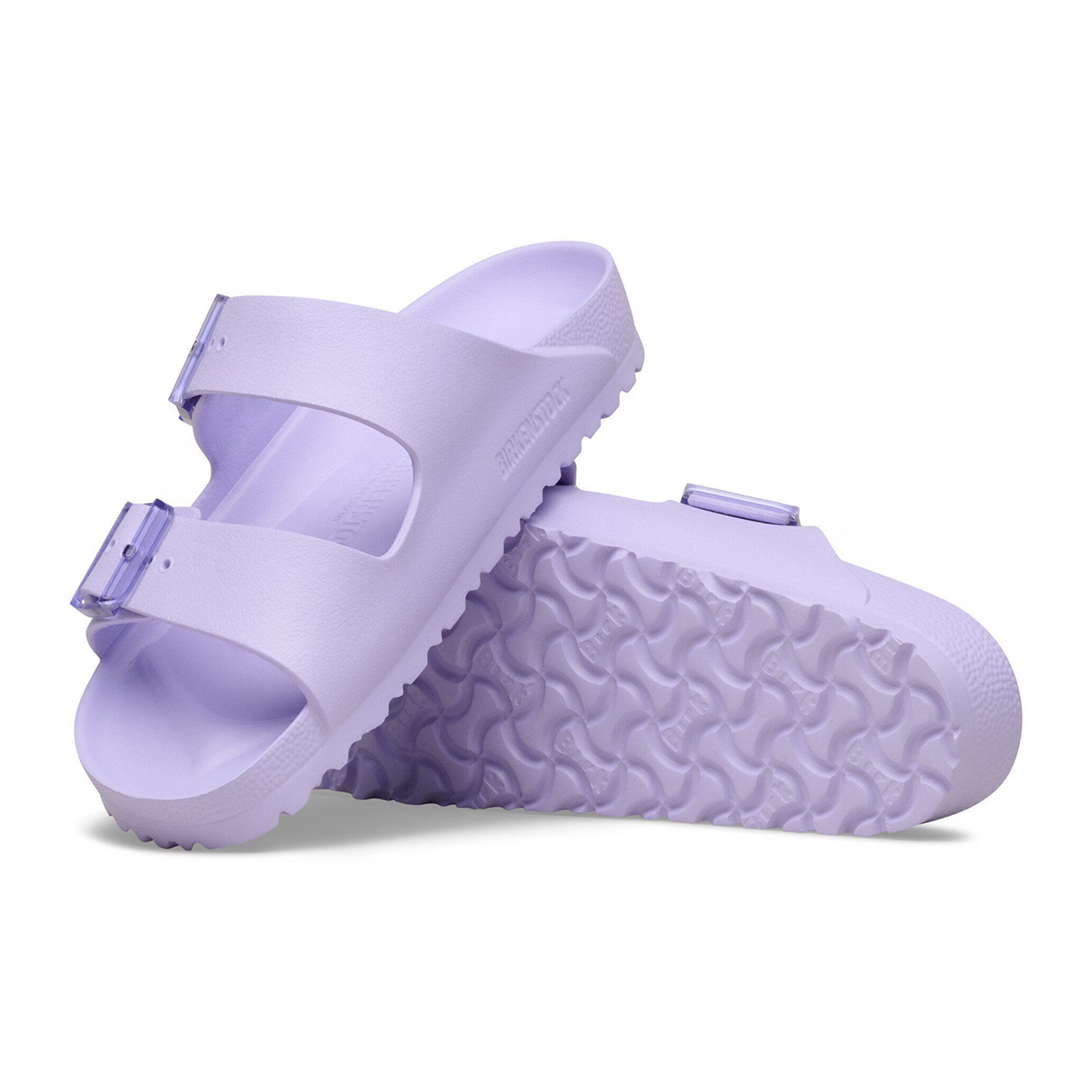 Birkenstock Arizona Stealth Buckle EVA Slide Sandal (Women) - Purple Fog