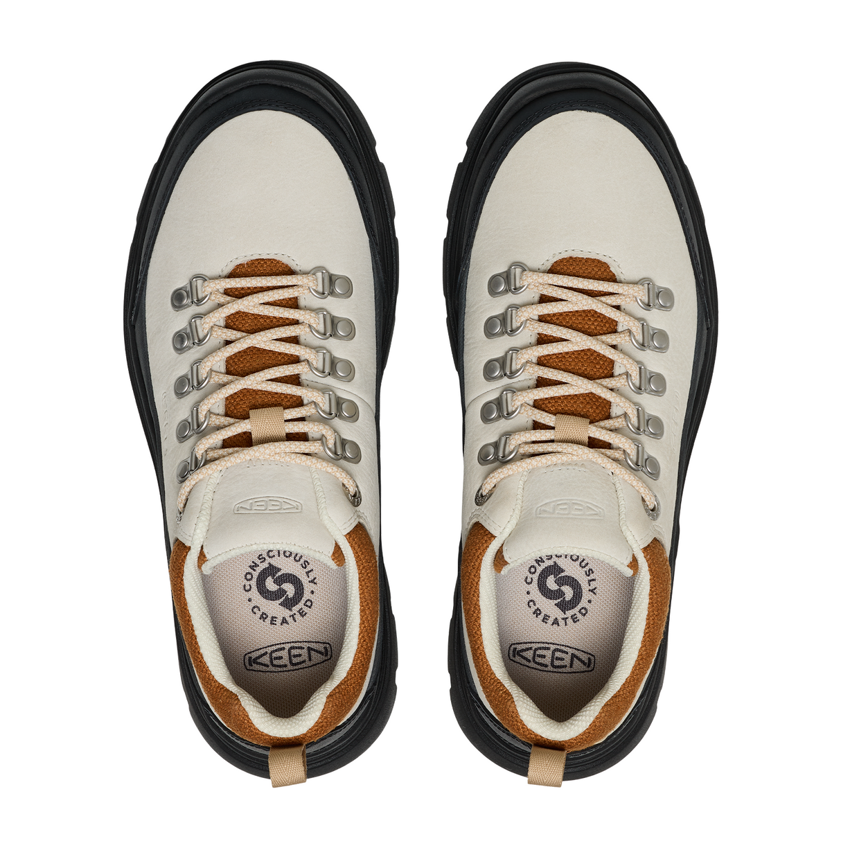 Keen Kosa Oxford Sneaker (Women) - Silver Birch/Roasted Pecan Hiking - Low - The Heel Shoe Fitters