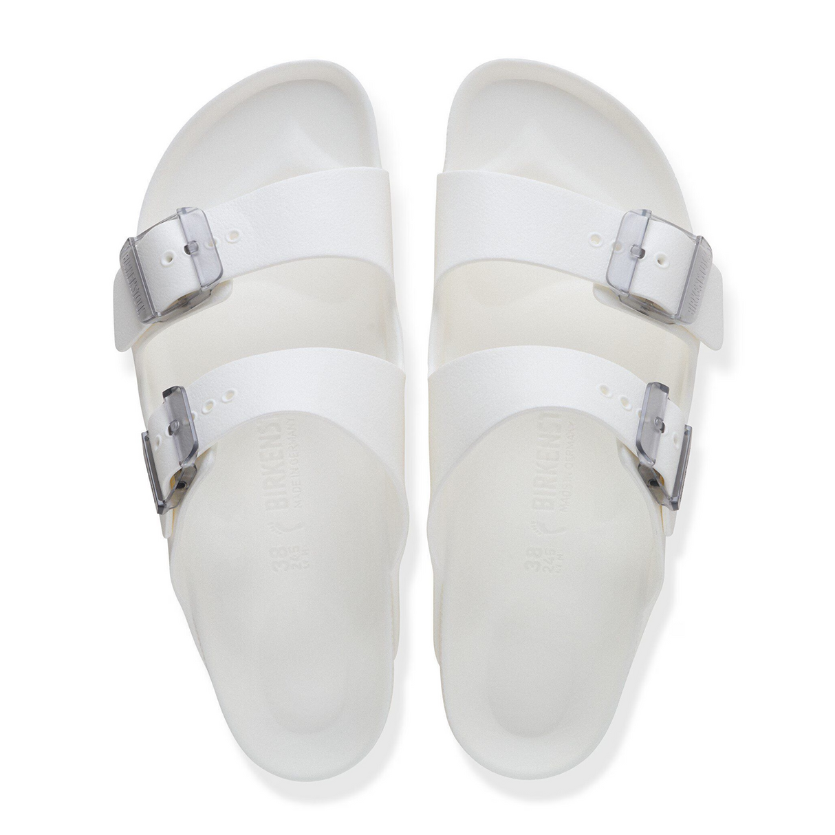 Birkenstock Arizona Stealth Buckle EVA Slide Sandal (Women) - White