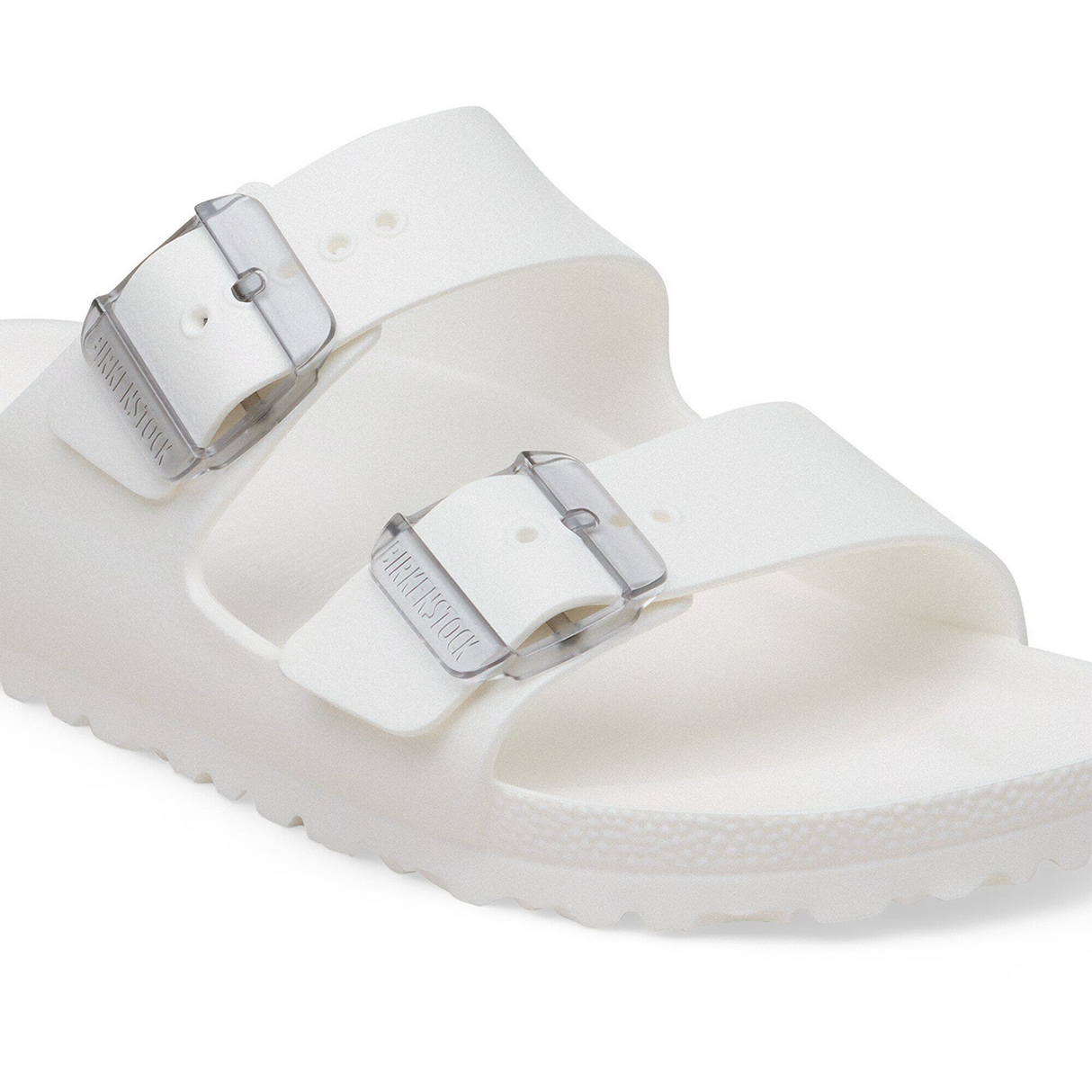 Birkenstock Arizona Stealth Buckle EVA Slide Sandal (Women) - White