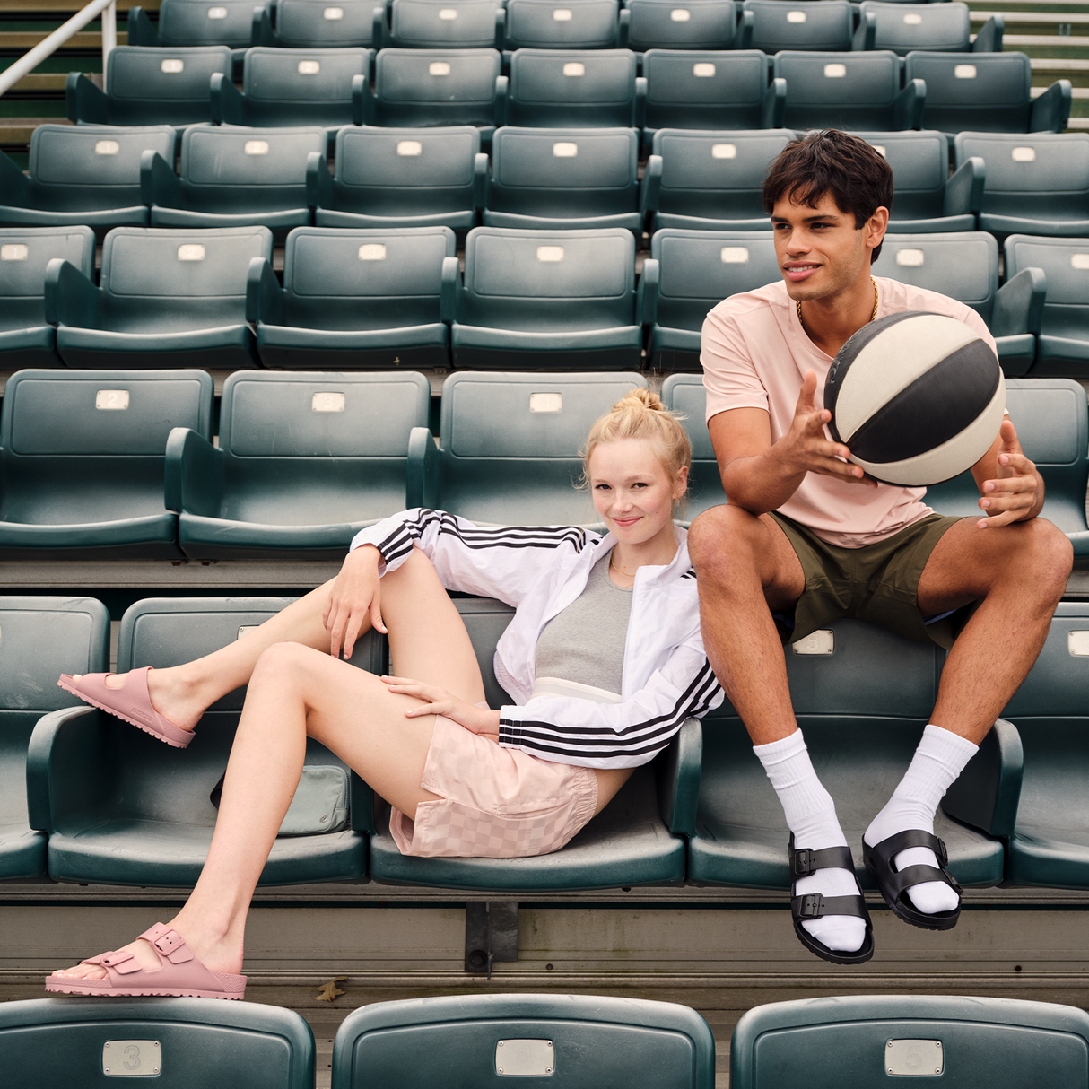 Birkenstock Arizona EVA Narrow Slide Sandal (Women) - Pink Clay