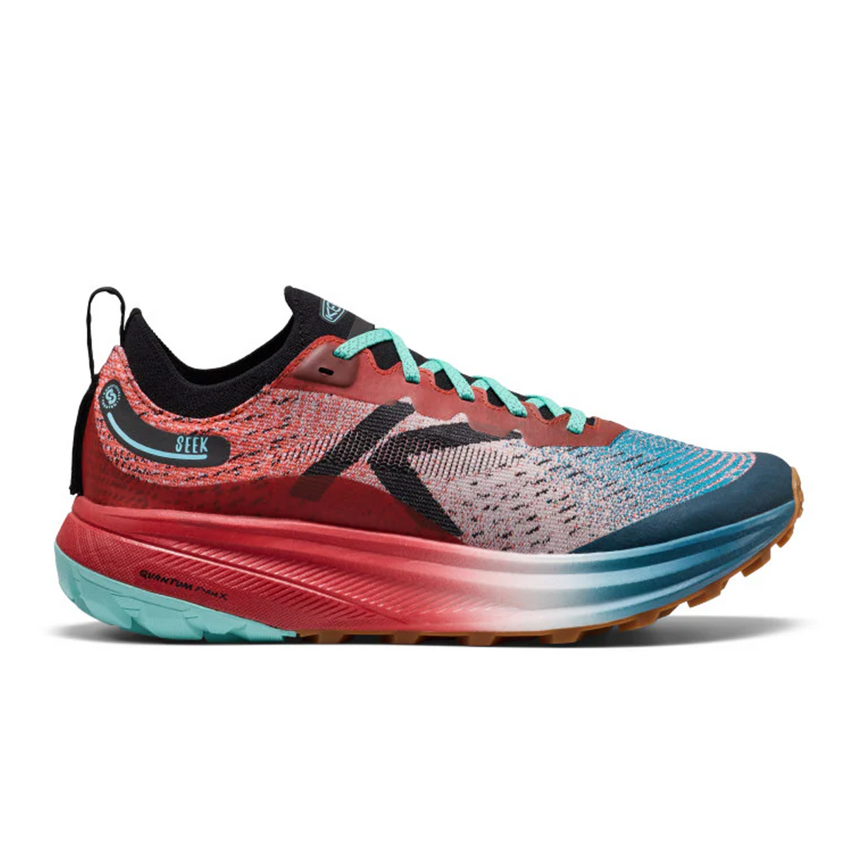 Keen Seek Trail Running Shoe (Men) - Grenadine/Ocean Depths Athletic - Running - Trail - The Heel Shoe Fitters