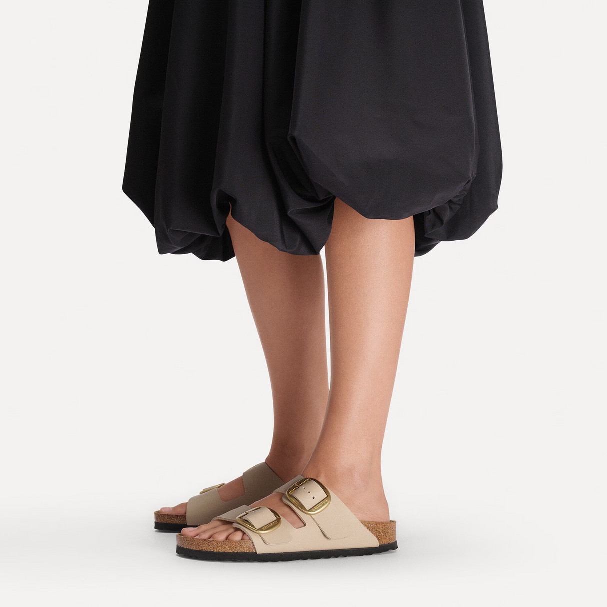 Birkenstock Arizona Big Buckle Narrow Slide Sandal (Women) - Sandcastle Birko-Flor Sandal - Slide - The Heel Shoe Fitters