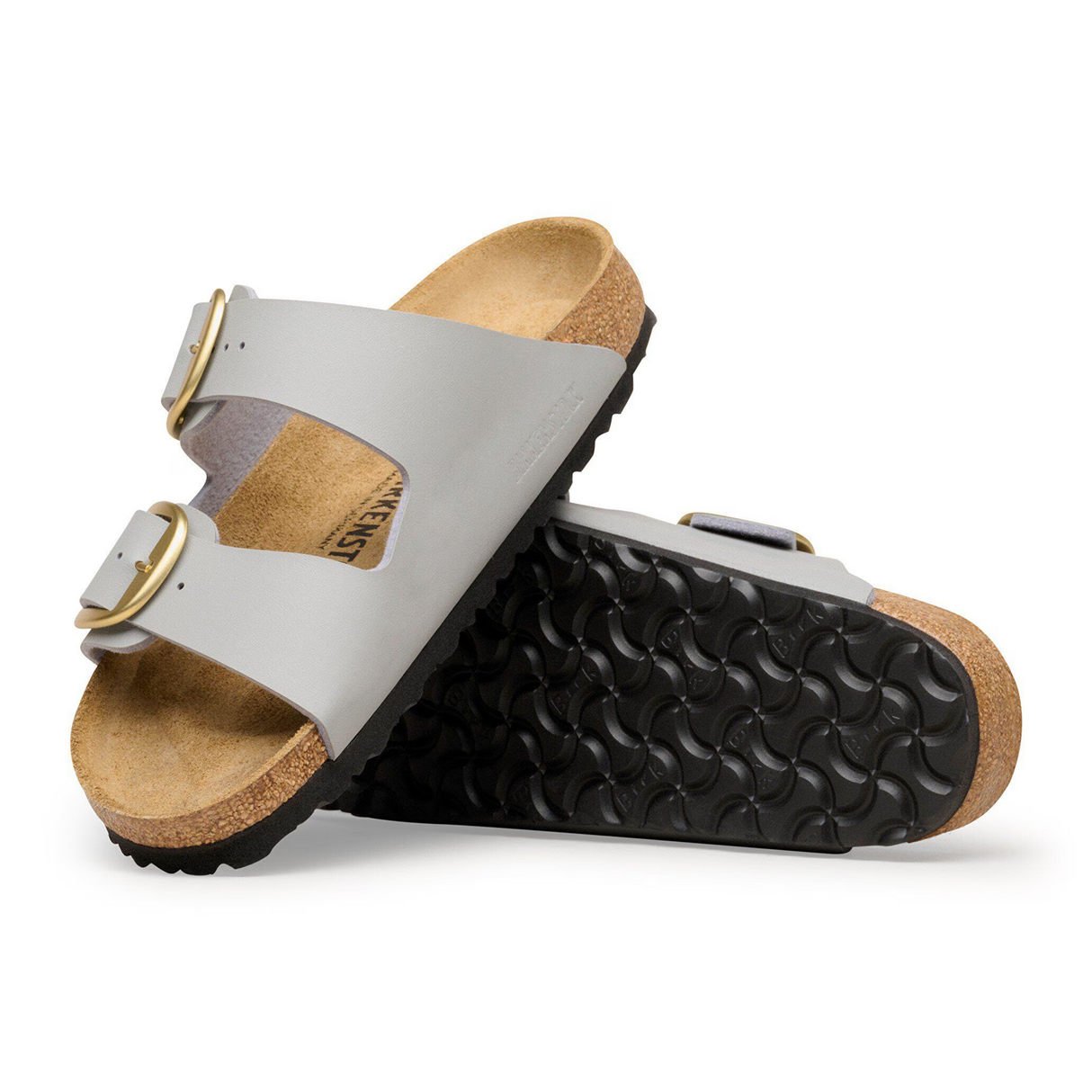 Birkenstock Arizona Big Buckle Narrow Slide Sandal (Women) - Stone Coin Birko-Flor Sandal - Slide - The Heel Shoe Fitters
