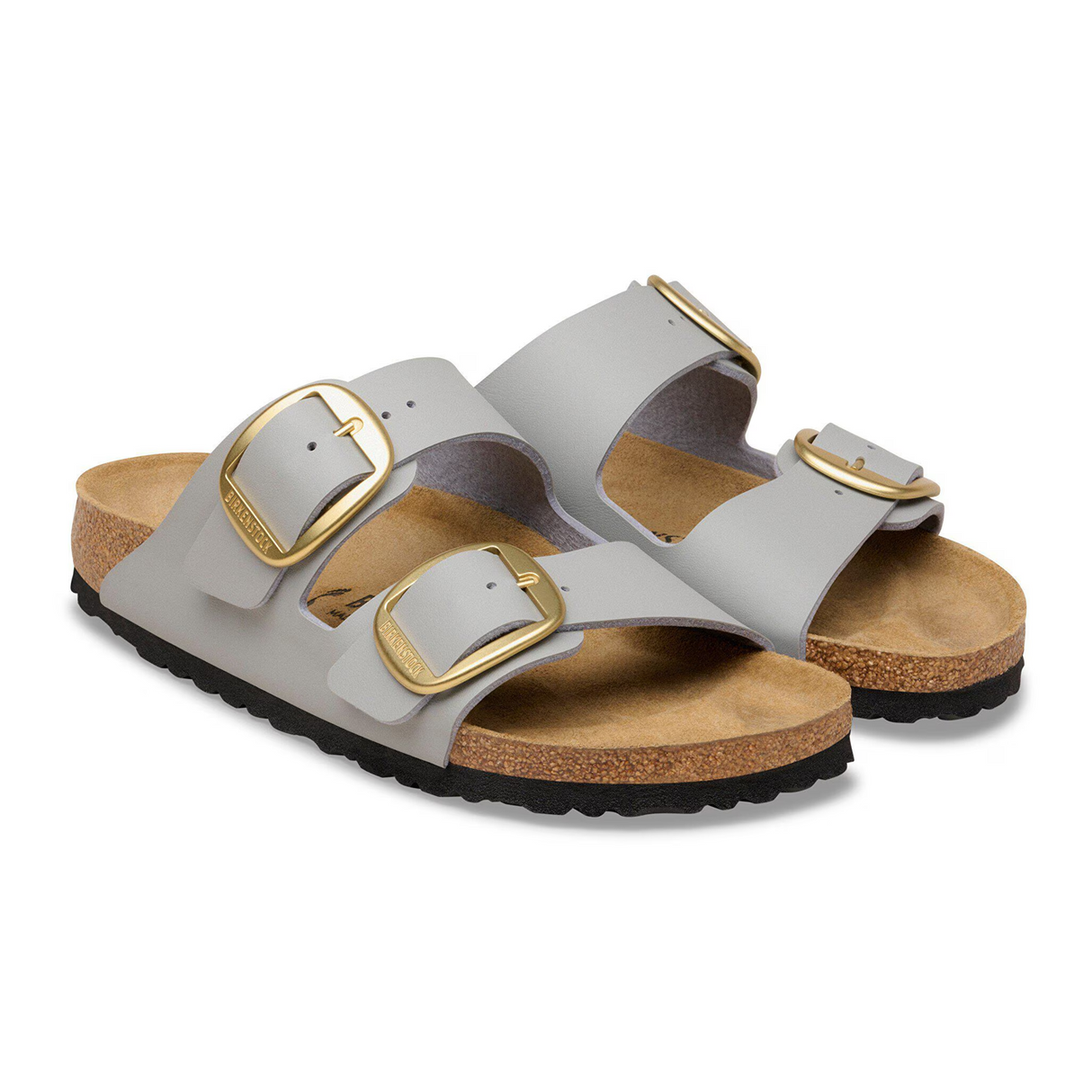 Birkenstock Arizona Big Buckle Narrow Slide Sandal (Women) - Stone Coin Birko-Flor Sandal - Slide - The Heel Shoe Fitters