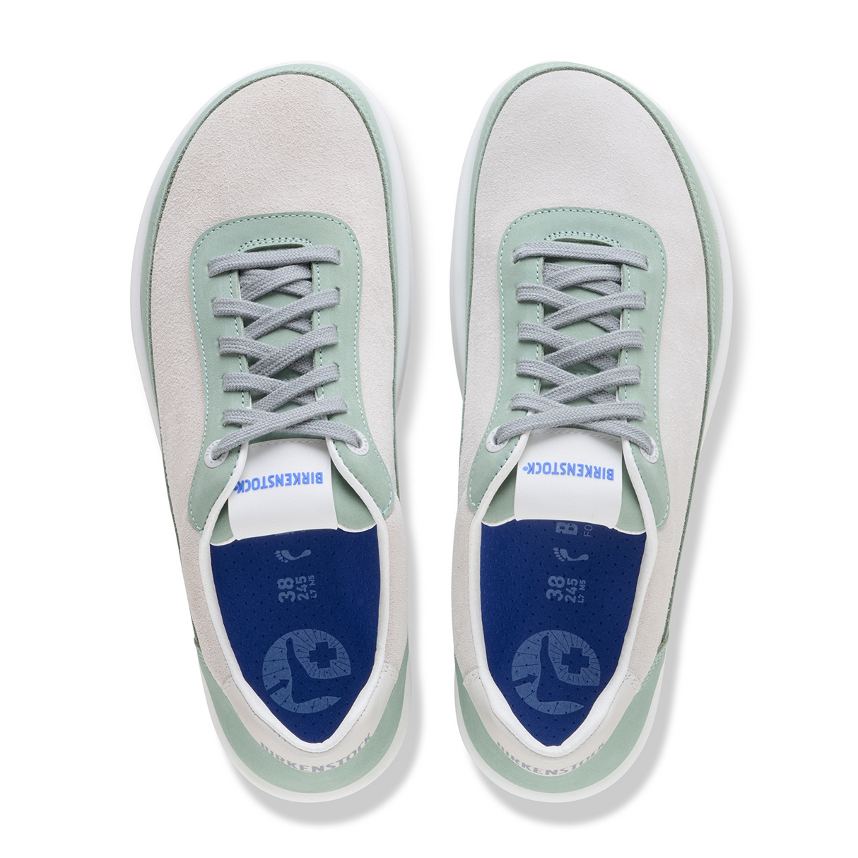 Birkenstock Honnef City Narrow Lace Up (Women) - Antique White/Pure Sage