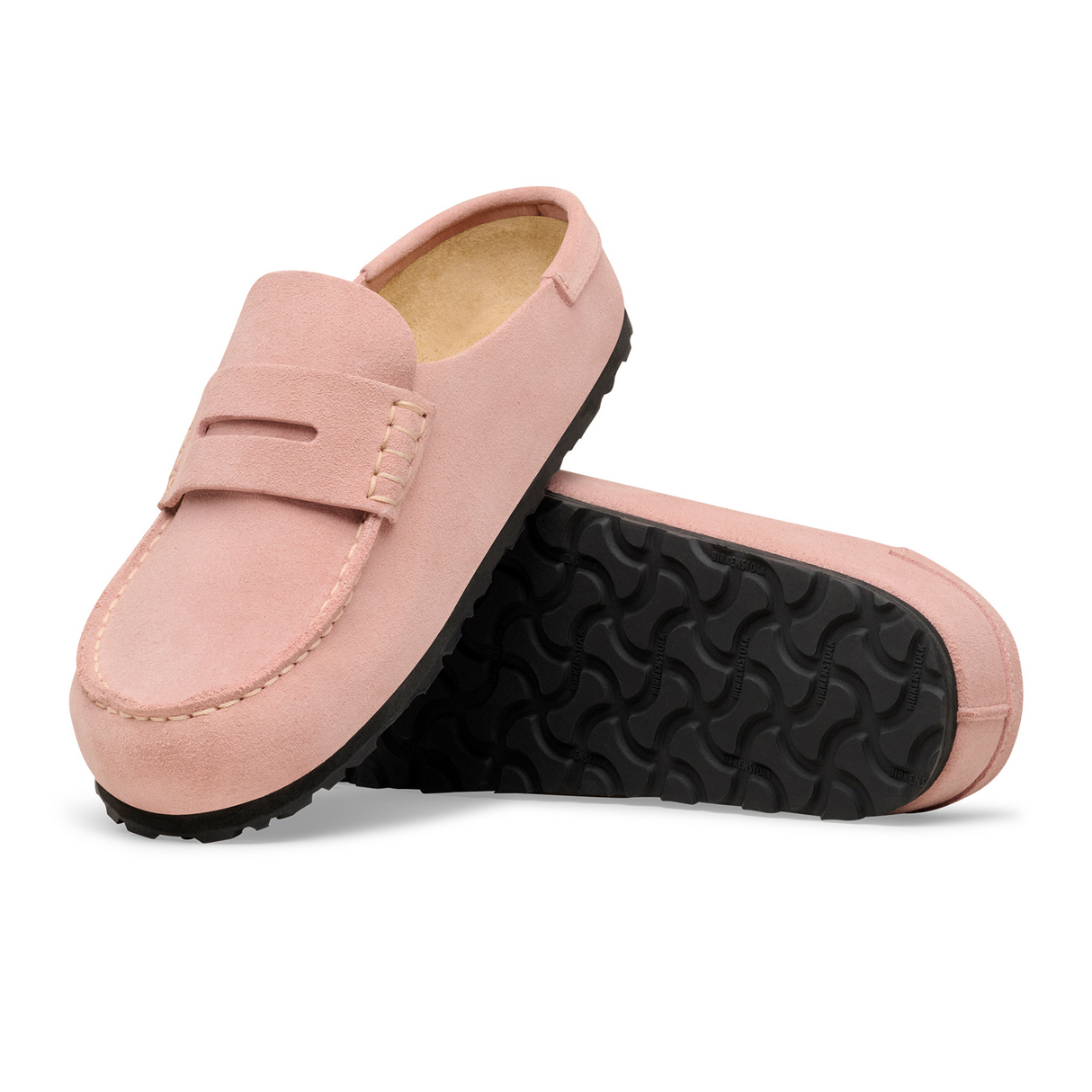 Birkenstock Naples Wrapped Narrow Clog (Women) - Pink Clay Suede