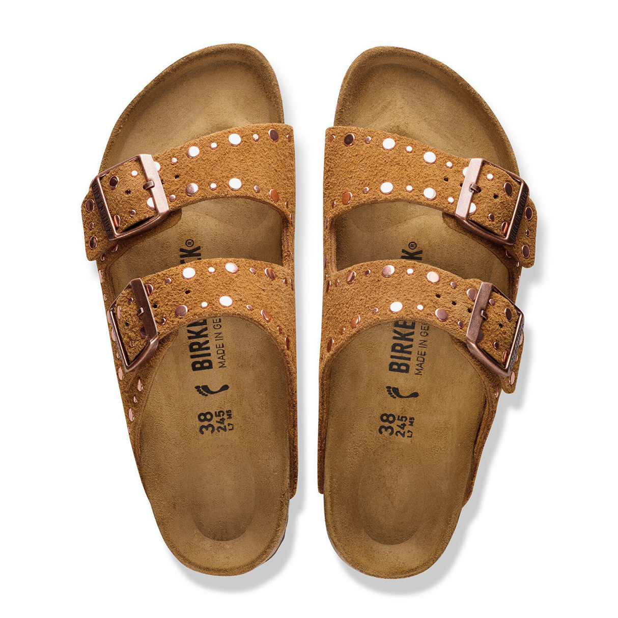 Birkenstock Arizona Rivets Slide Sandal (Women) Sandal - Slide - The Heel Shoe Fitters
