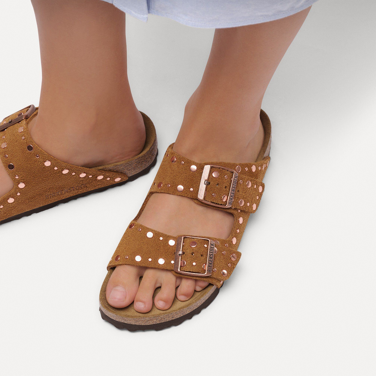 Birkenstock Arizona Rivets Slide Sandal (Women) Sandal - Slide - The Heel Shoe Fitters