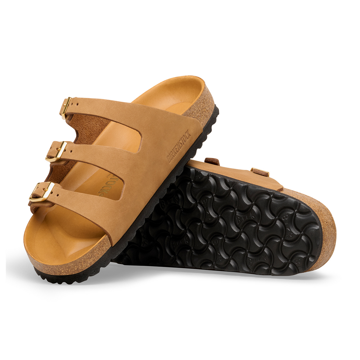Birkenstock Florida Slide Sandal (Women) - Mink Nubuck Sandal - Slide - The Heel Shoe Fitters