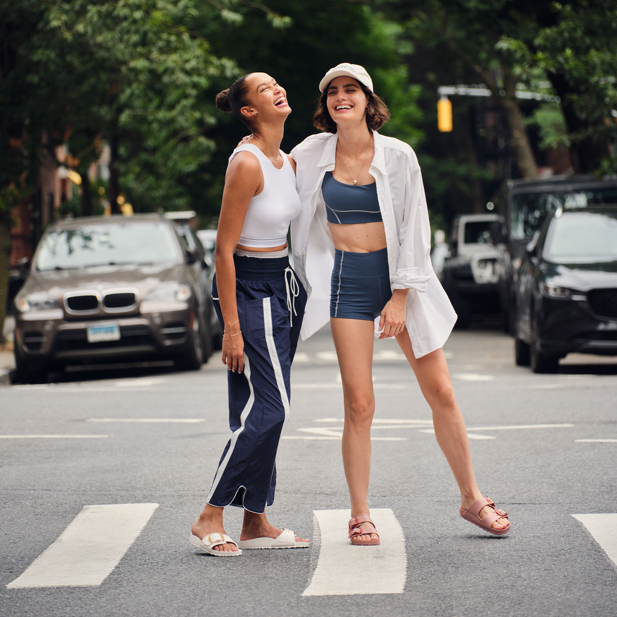 Birkenstock Arizona Big Buckle EVA Slide Sandal (Women) - Pink Clay