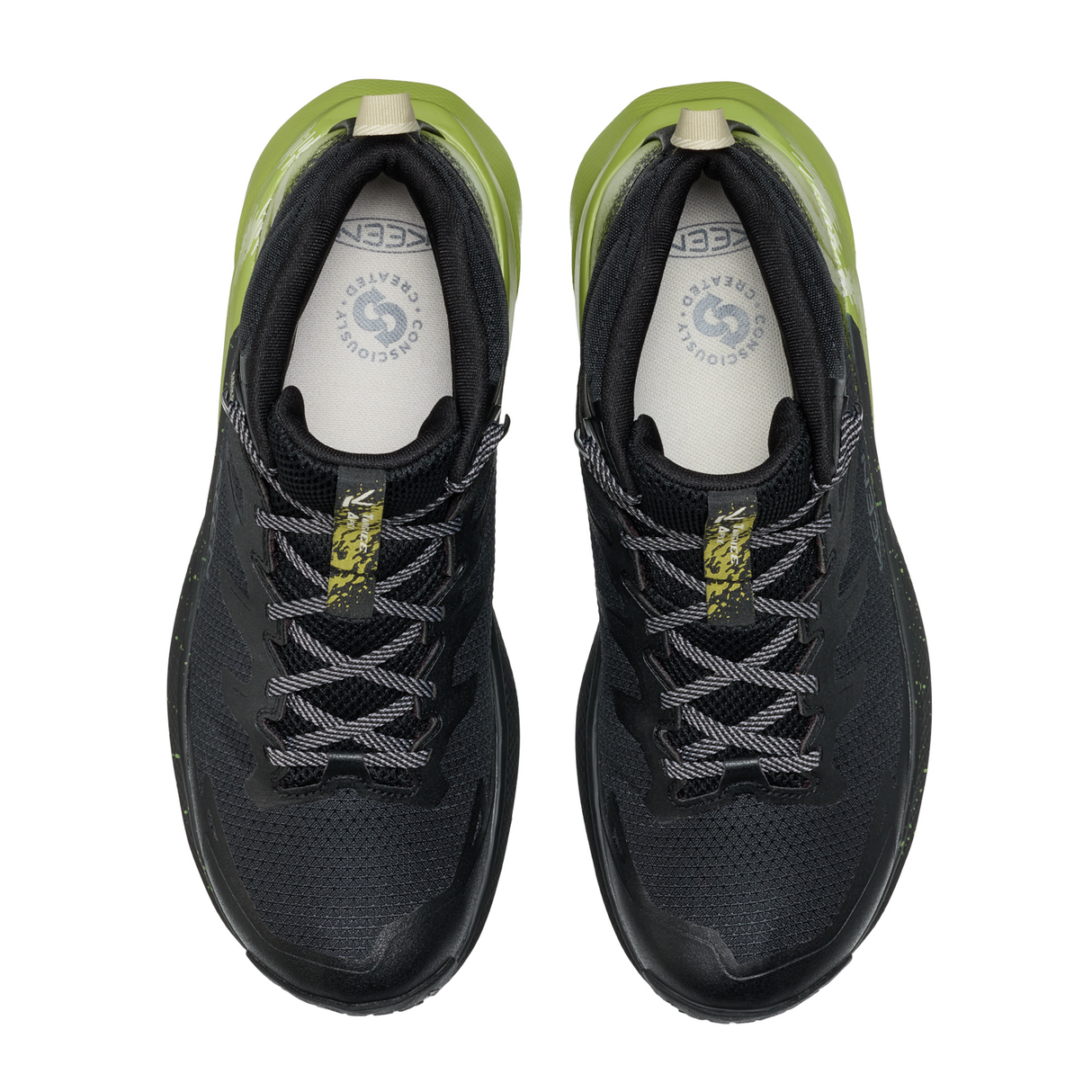 Keen Targhee Apex Mid Waterproof Hiking Boot (Men) - Black/Golden Cypress