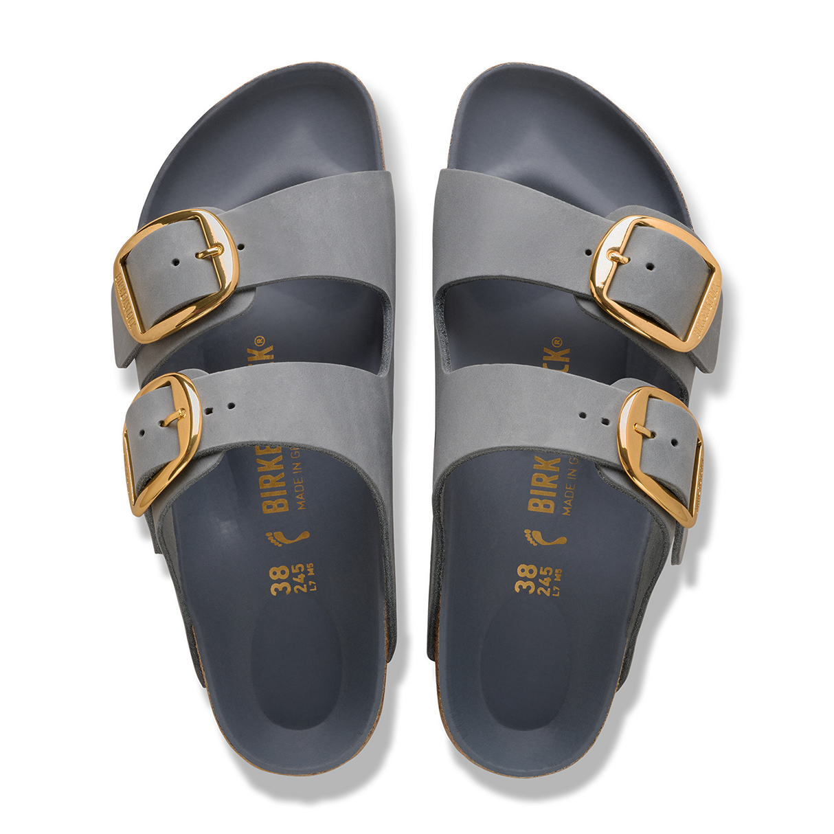 Birkenstock Arizona Big Buckle Oiled Leather Slide Sandal (Women) Sandal - Slide - The Heel Shoe Fitters