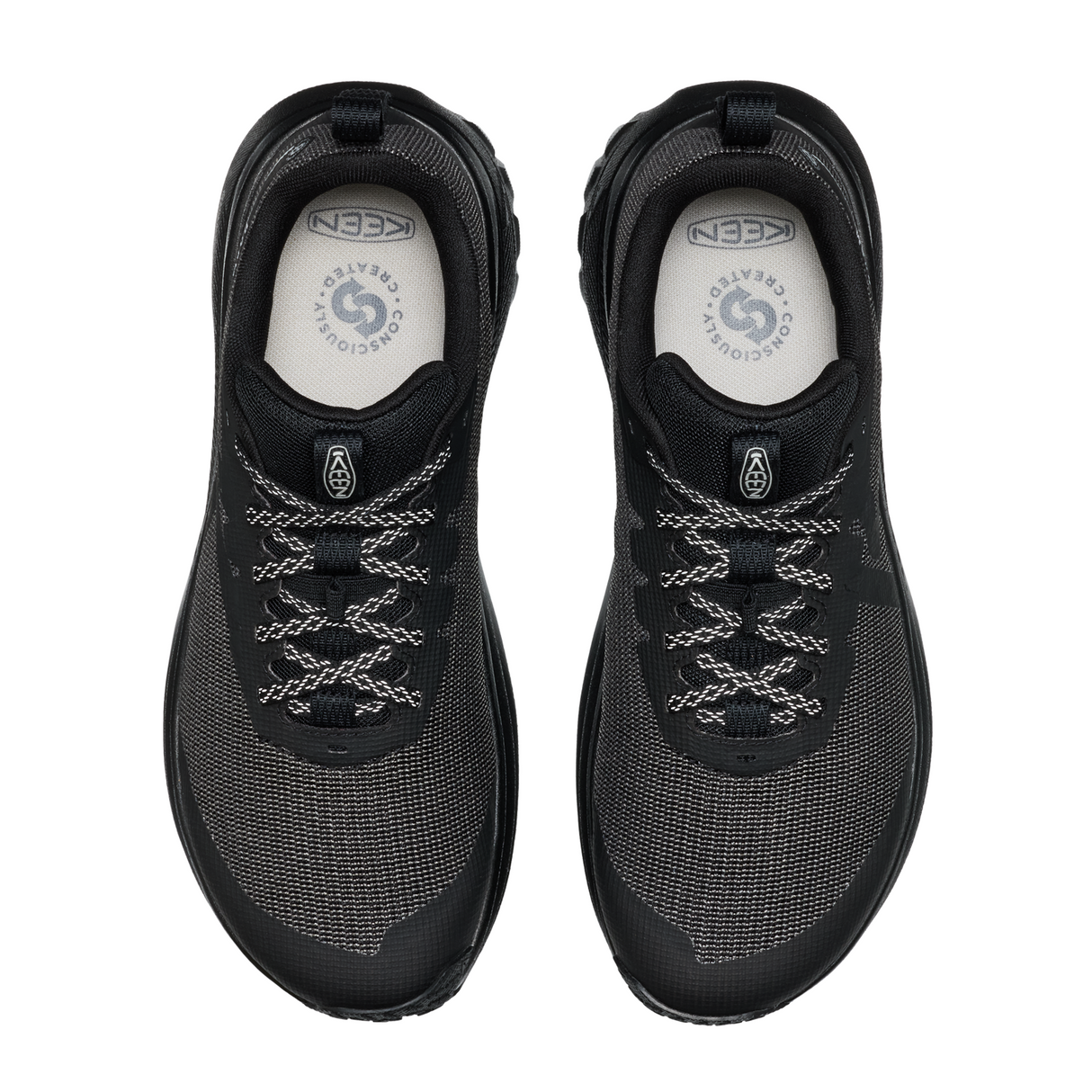 Keen Roam Running Shoe (Men) - Black/Black