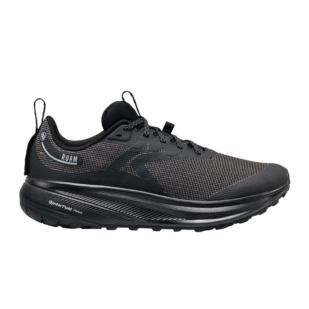 Keen Roam Running Shoe (Men) - Black/Black