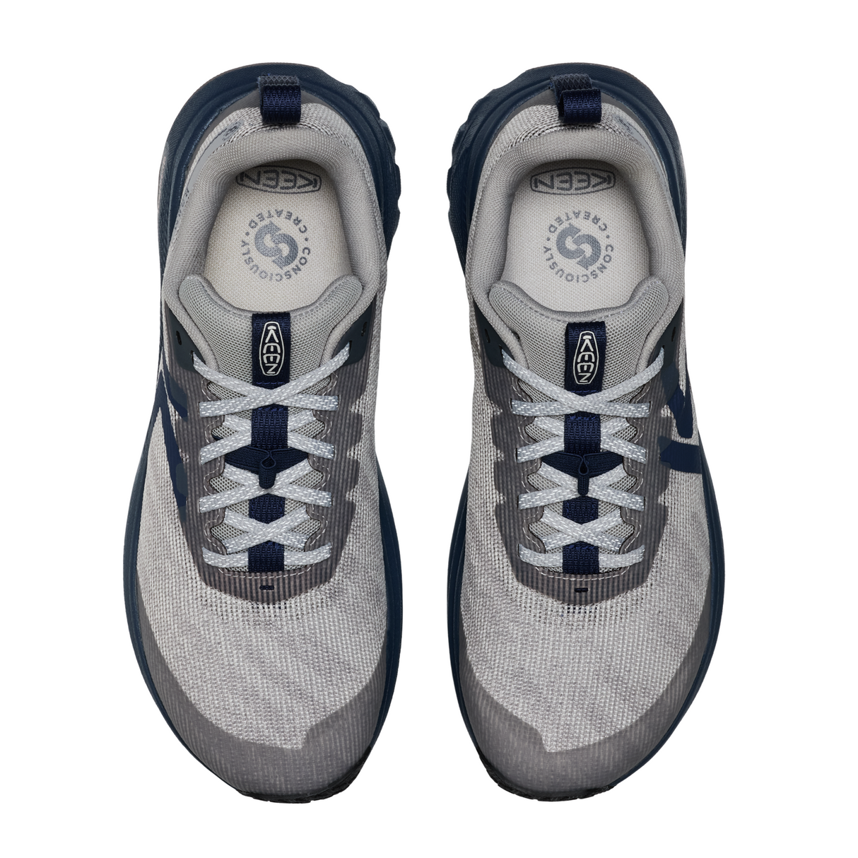 Keen Roam Running Shoe (Men) - Alloy/Navy Academy
