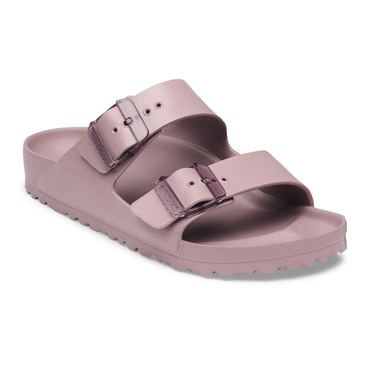 Birkenstock Arizona Stealth Buckle Slide Sandal (Women) - Faded Purple EVA