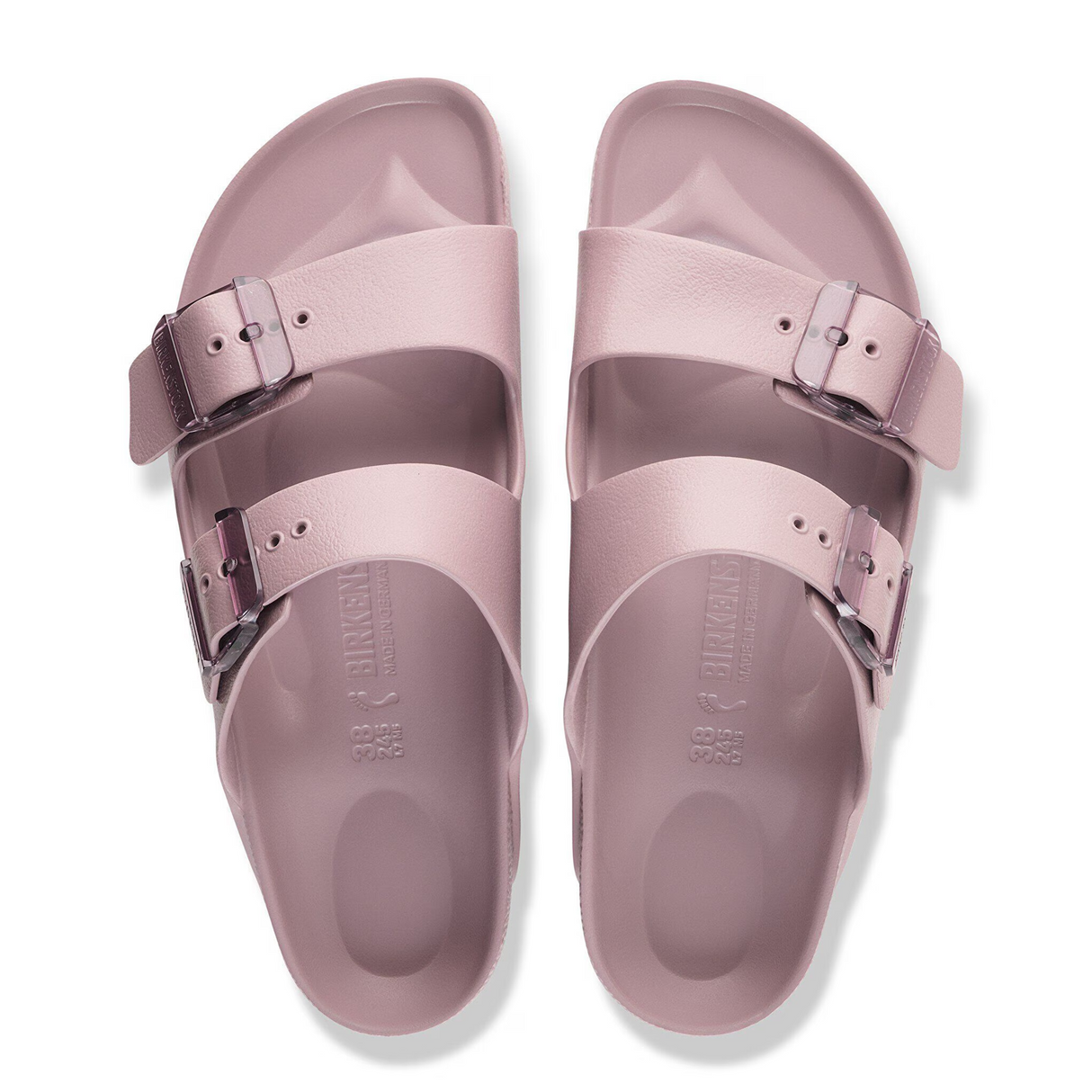 Birkenstock Arizona Stealth Buckle Slide Sandal (Women) - Faded Purple EVA