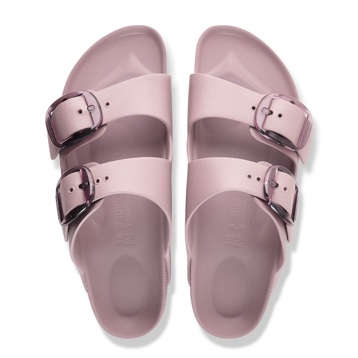 Birkenstock Arizona Big Buckle Slide Sandal (Women) - Faded Purple EVA
