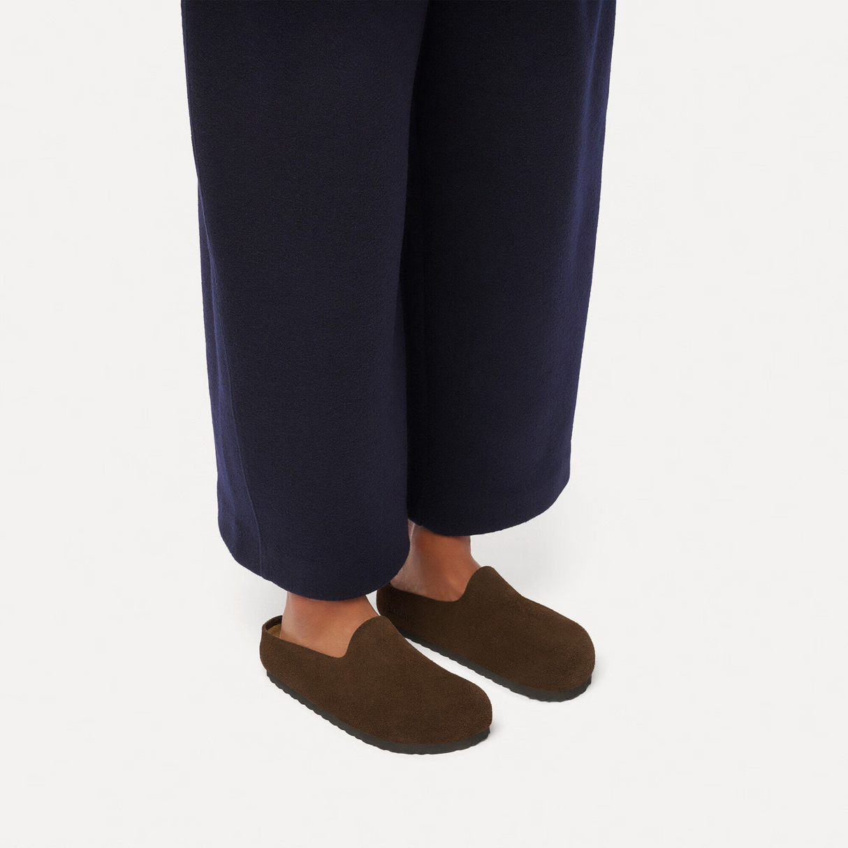 Birkenstock Amsterdam Wrapped Clog (Women) - Carafe Suede Dress-Casual - Clogs & Mules - The Heel Shoe Fitters