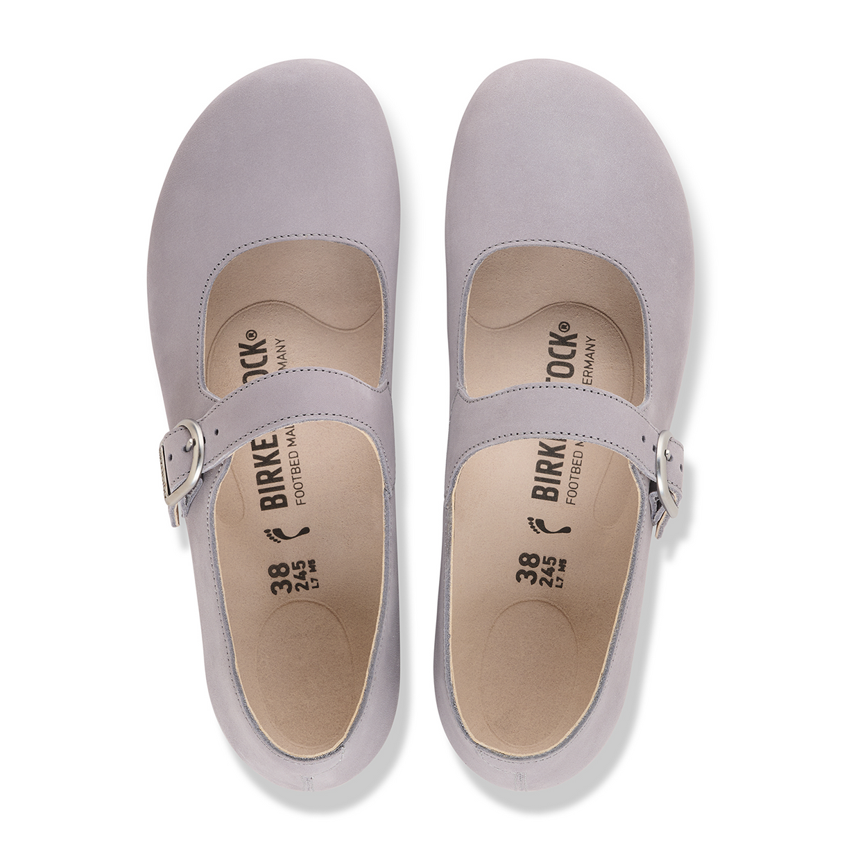 Birkenstock Santa Clarita Mary Jane (Women) - Lavendar Sky Nubuck