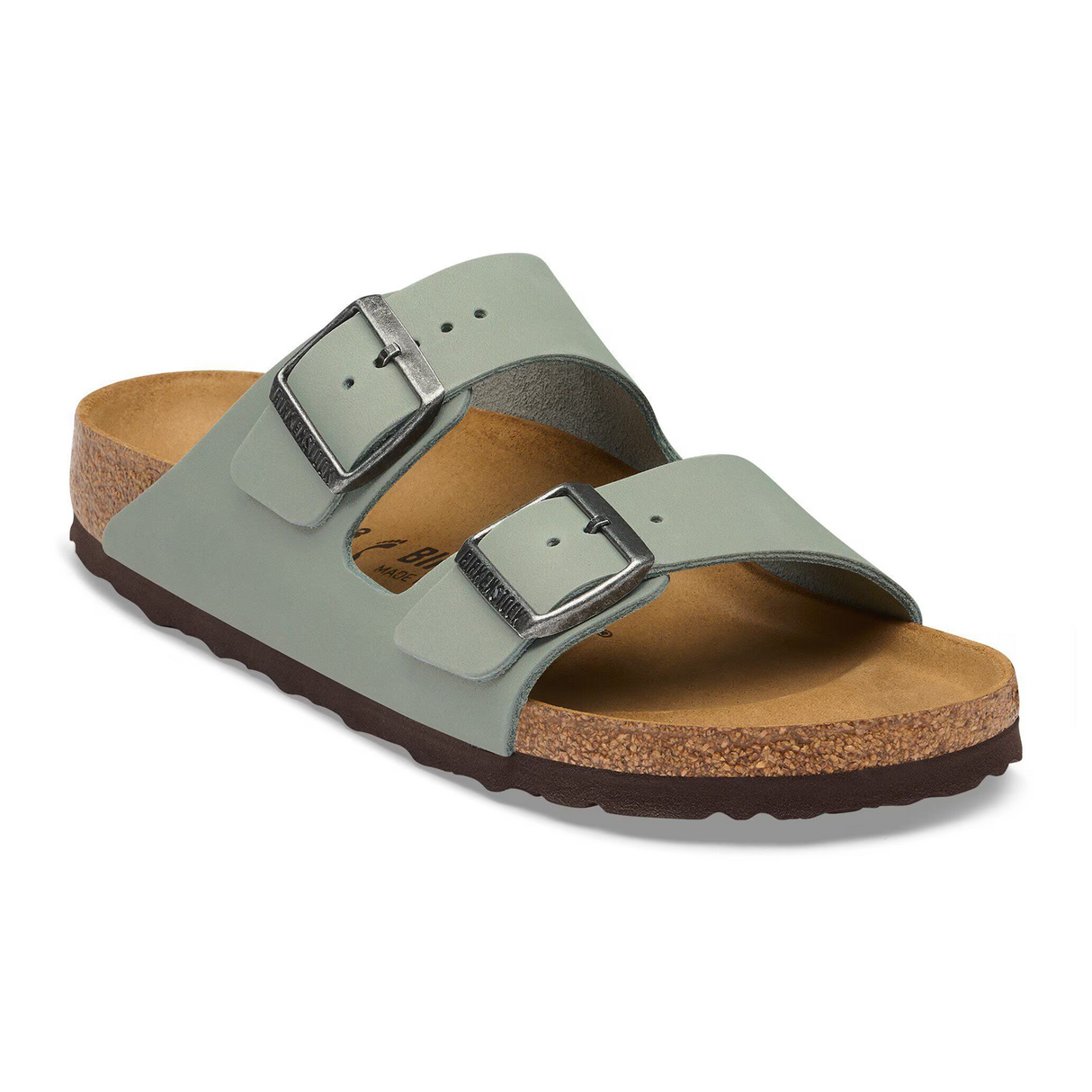 Birkenstock Arizona Slide Sandal (Women) - Pure Sage Oiled Leather