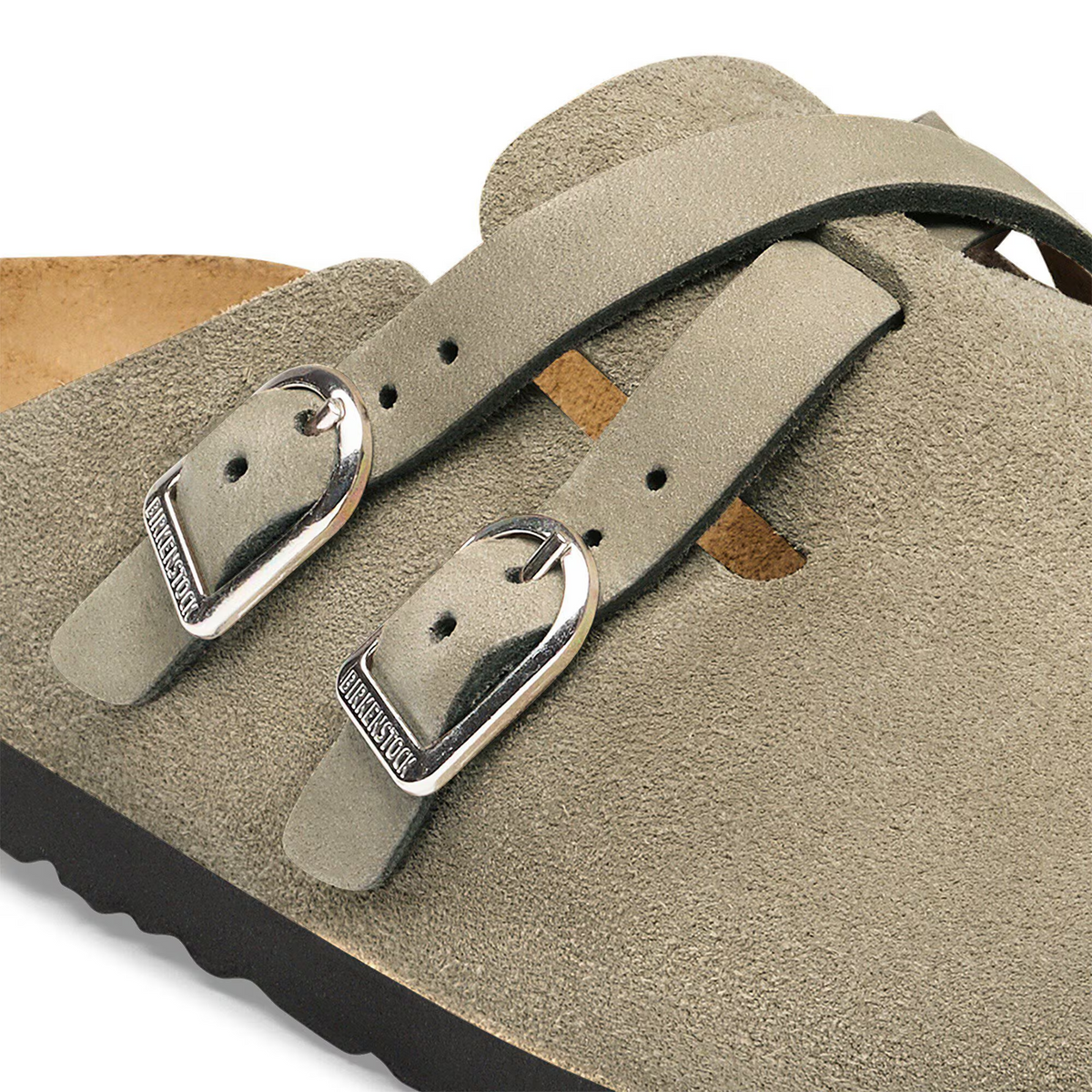 Birkenstock Blair Clog (Women) - Taupe Suede
