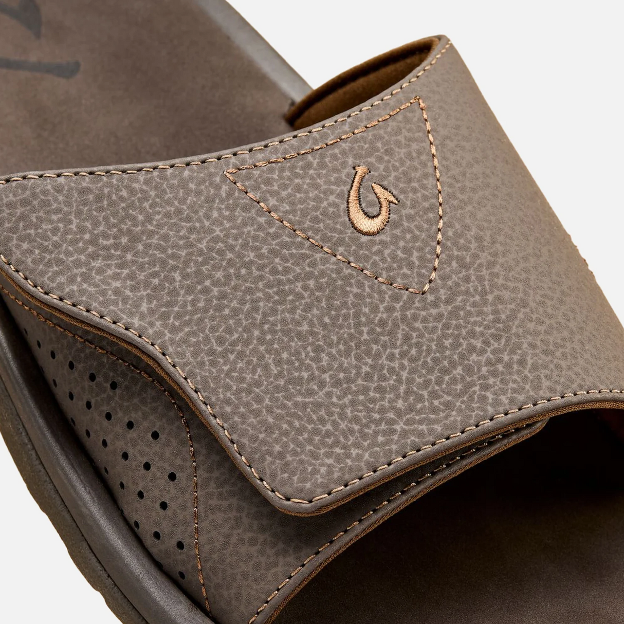 OluKai Nalu Slide Sandal (Men) - Dark Java/Dark Java Sandal - Slide - The Heel Shoe Fitters