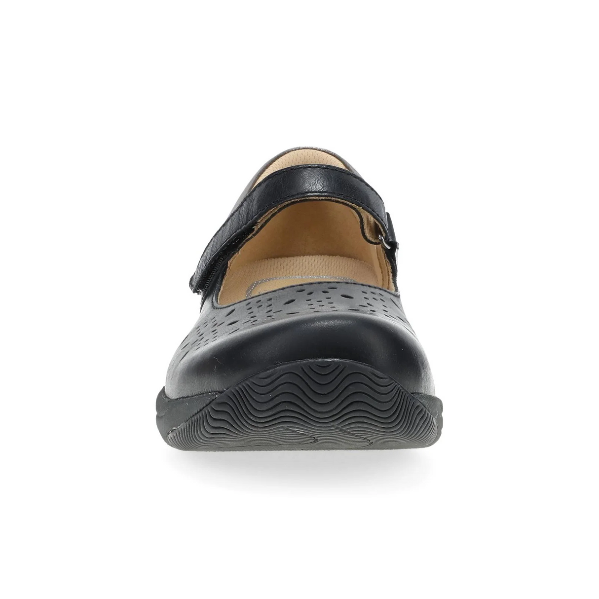 Dansko Stacy Mary Jane (Women) - Black Waxy Burnished Dress-Casual - Slip On - The Heel Shoe Fitters