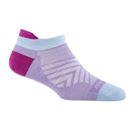 Darn Tough Run Ultra Lightweight Tab No Show Sock (Women) - Lavender Accessories - Socks - Performance - The Heel Shoe Fitters