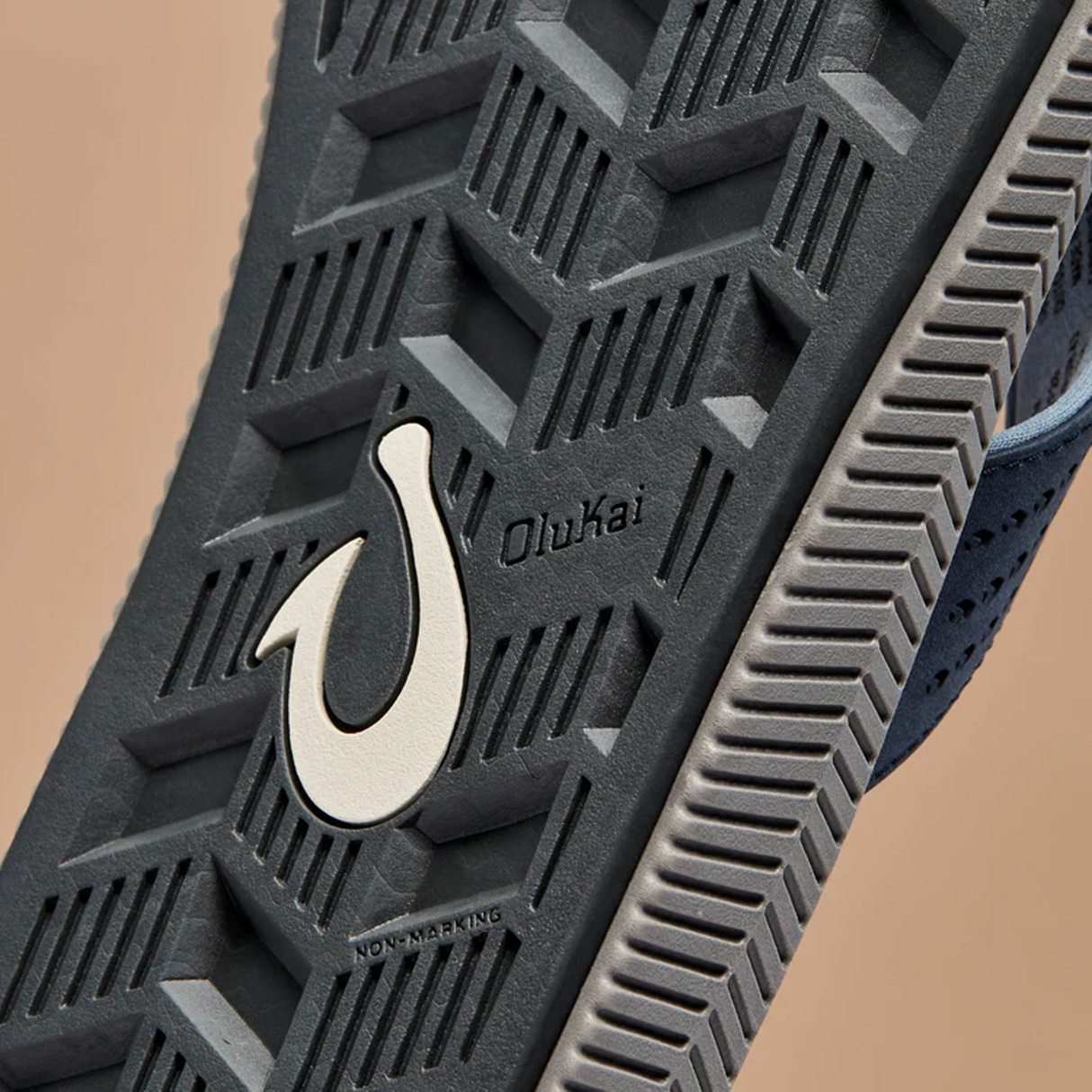 OluKai Ulele Sandal (Men) - Blue Depth/Charcoal Sandal - Thong - The Heel Shoe Fitters