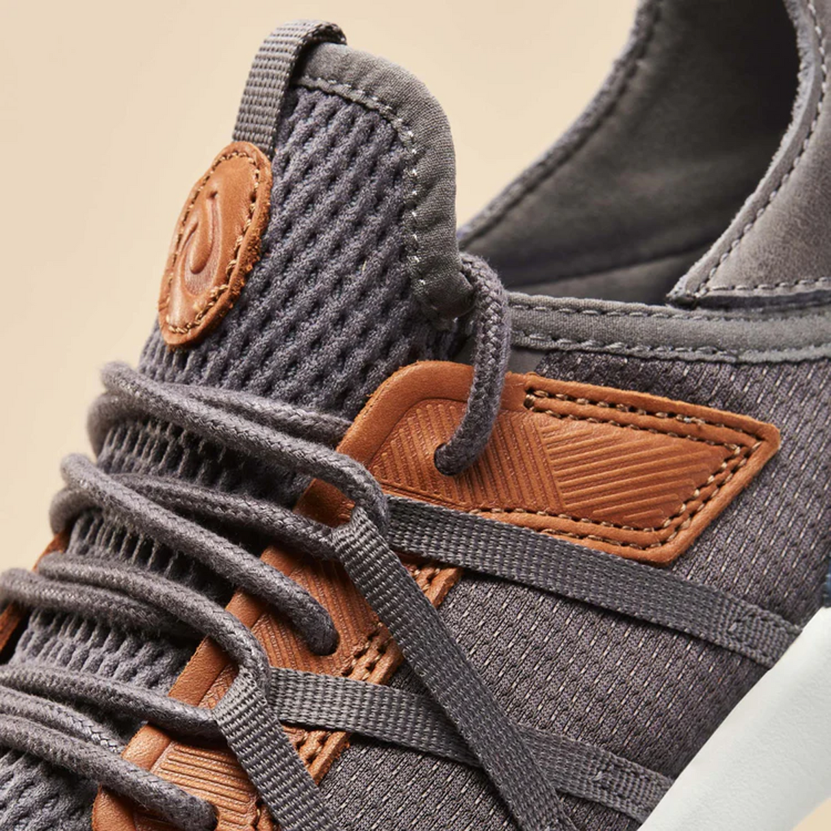 OluKai Mio Li Sneaker (Men) - Pavement/Vintage Indigo Athletic - Athleisure - The Heel Shoe Fitters