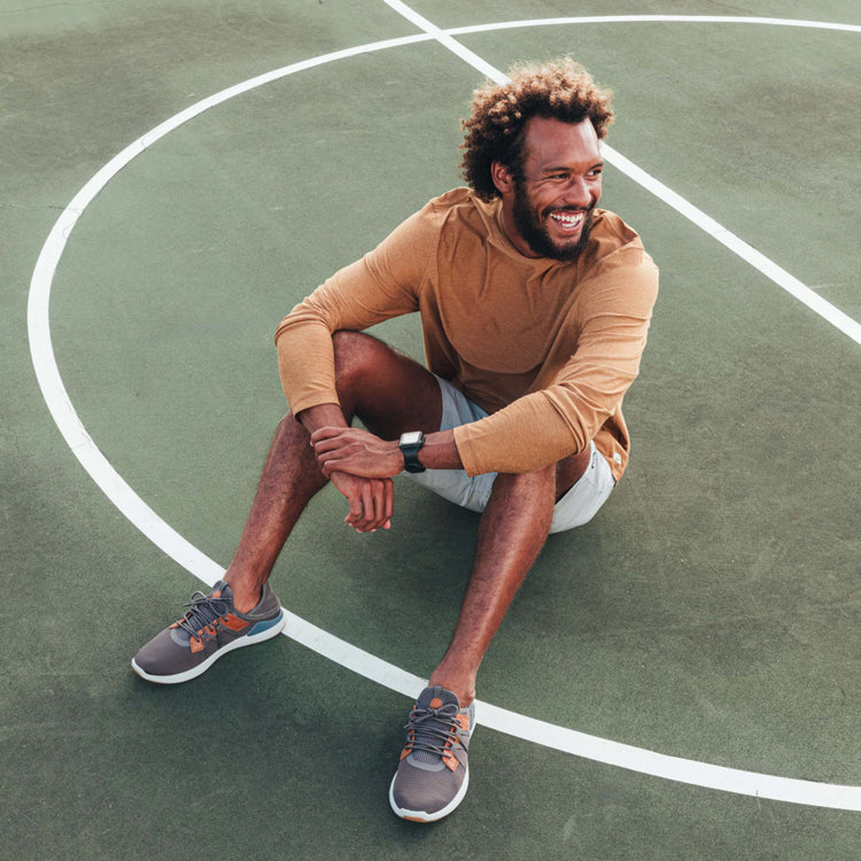 OluKai Mio Li Sneaker (Men) - Pavement/Vintage Indigo Athletic - Athleisure - The Heel Shoe Fitters