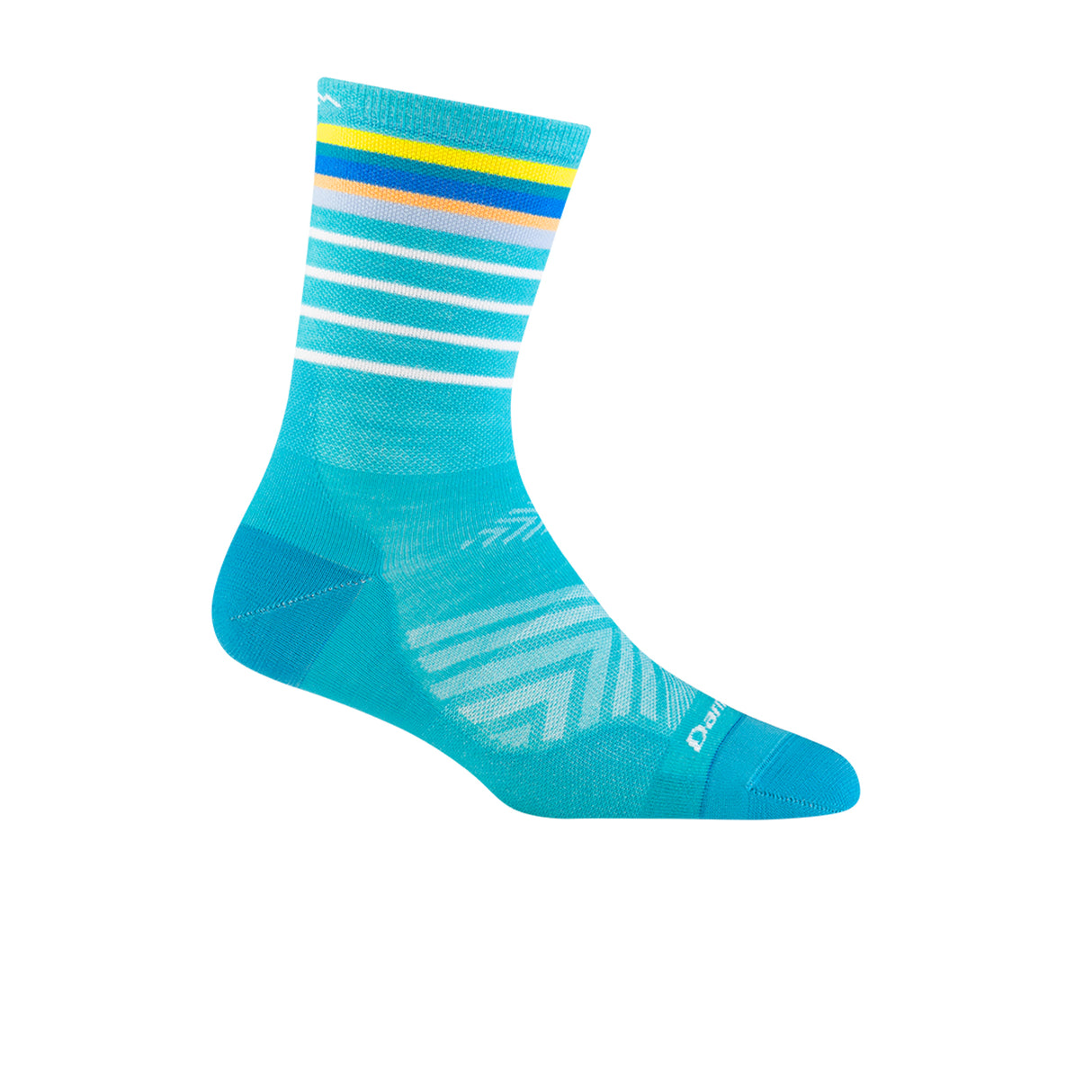 Darn Tough Stride Ultra Lightweight Micro Crew Sock (Women) - Teal Accessories - Socks - Performance - The Heel Shoe Fitters