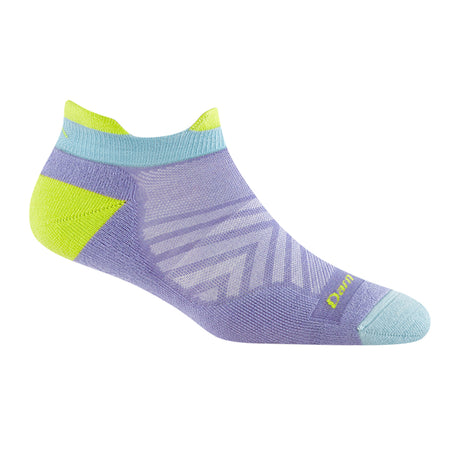 Darn Tough Run Ultra Lightweight Tab No Show Sock with Cushion (Women) - Lavender Accessories - Socks - Performance - The Heel Shoe Fitters