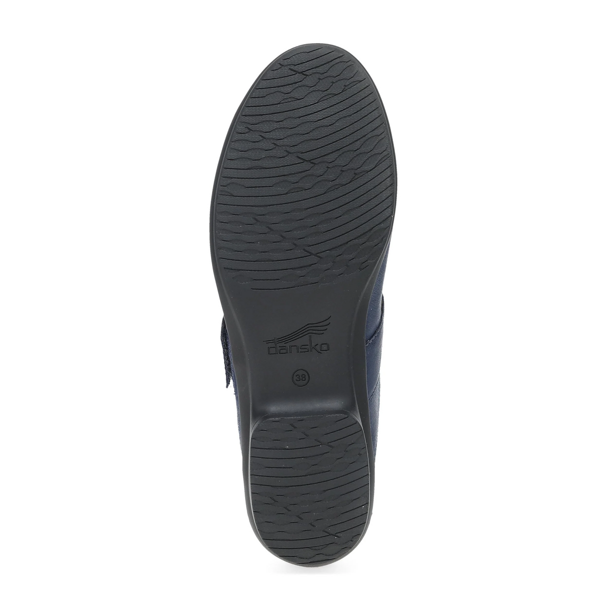 Dansko Collette Mary Jane (Women) - Navy Burnished Nubuck Dress-Casual - Slip On - The Heel Shoe Fitters