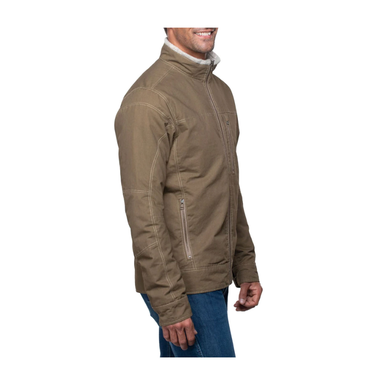 Kuhl Burr Lined Jacket (Men) - Khaki Apparel - Jacket - Winter - The Heel Shoe Fitters