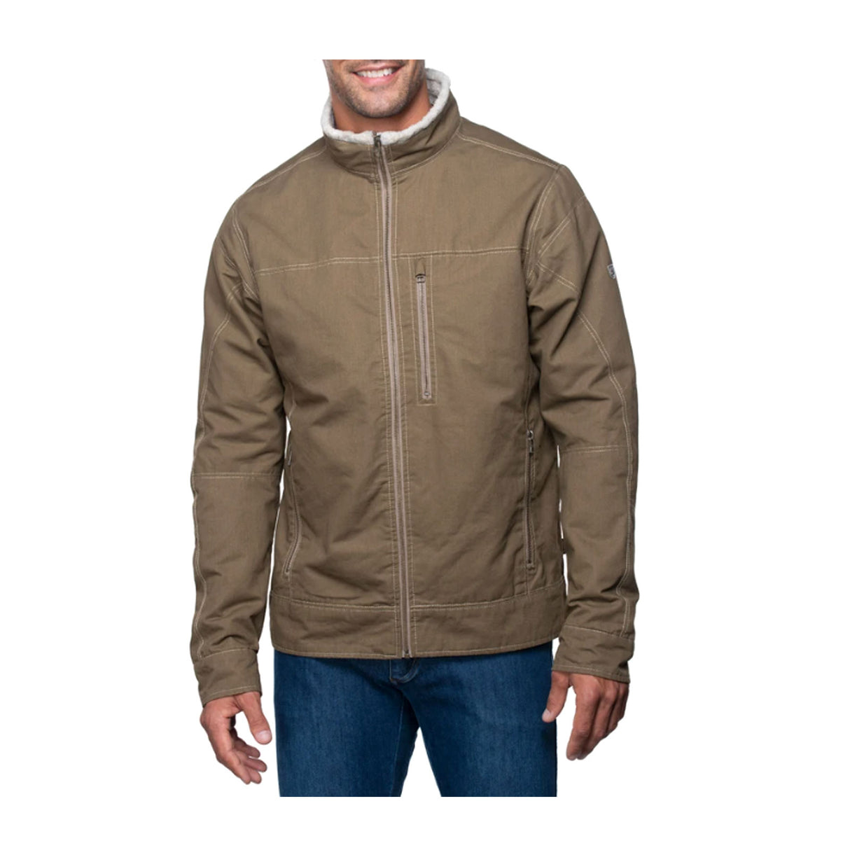 Kuhl Burr Lined Jacket (Men) - Khaki Apparel - Jacket - Winter - The Heel Shoe Fitters