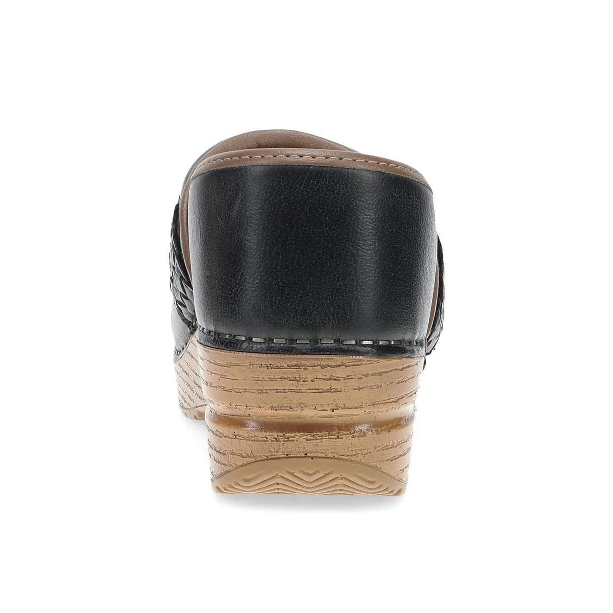 Dansko Pro Braided Clog (Women) - Black Leather