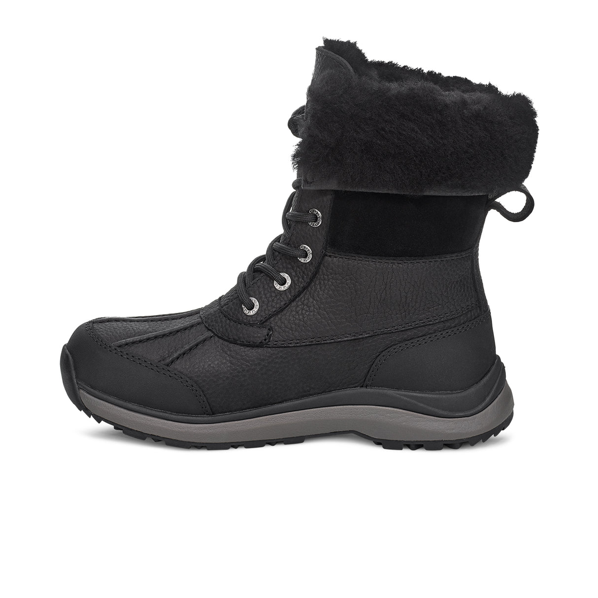 UGG® Adirondack III (Women) - Black Boots - Winter - Mid - The Heel Shoe Fitters