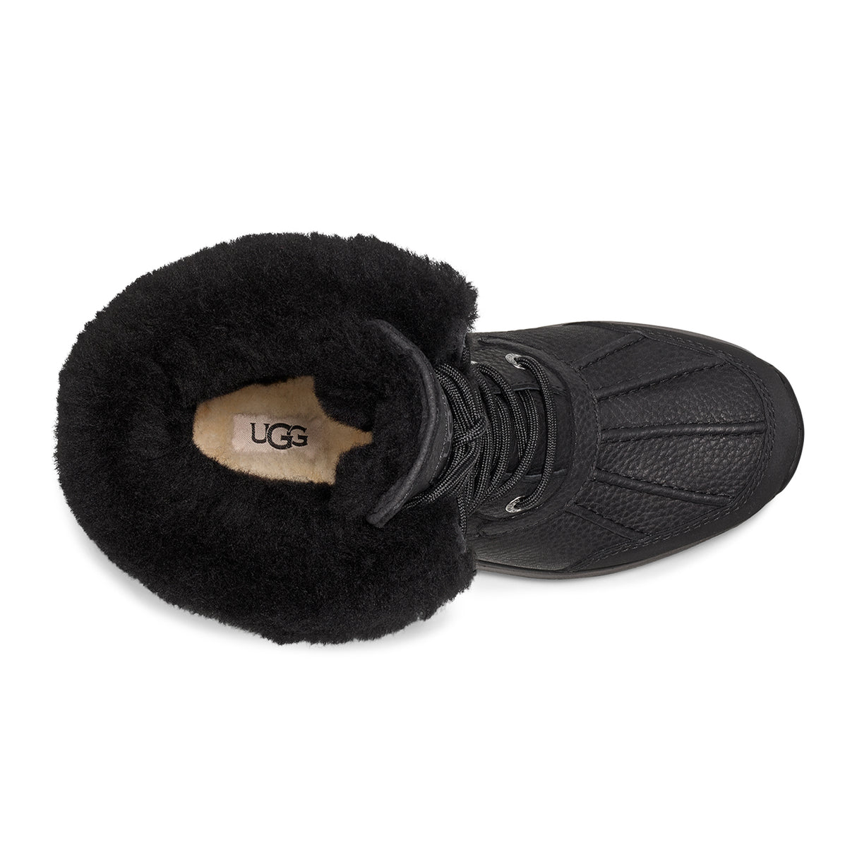 UGG® Adirondack III (Women) - Black Boots - Winter - Mid - The Heel Shoe Fitters