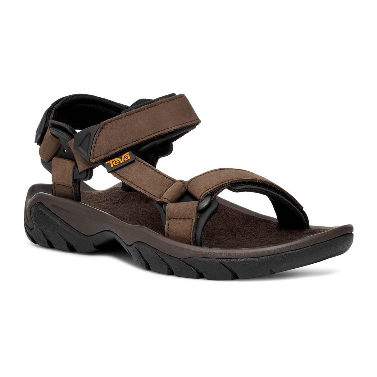 Teva Terra Fi 5 Universal Leather Active Sandal (Men) - Turkish Coffee Sandal - Active - The Heel Shoe Fitters