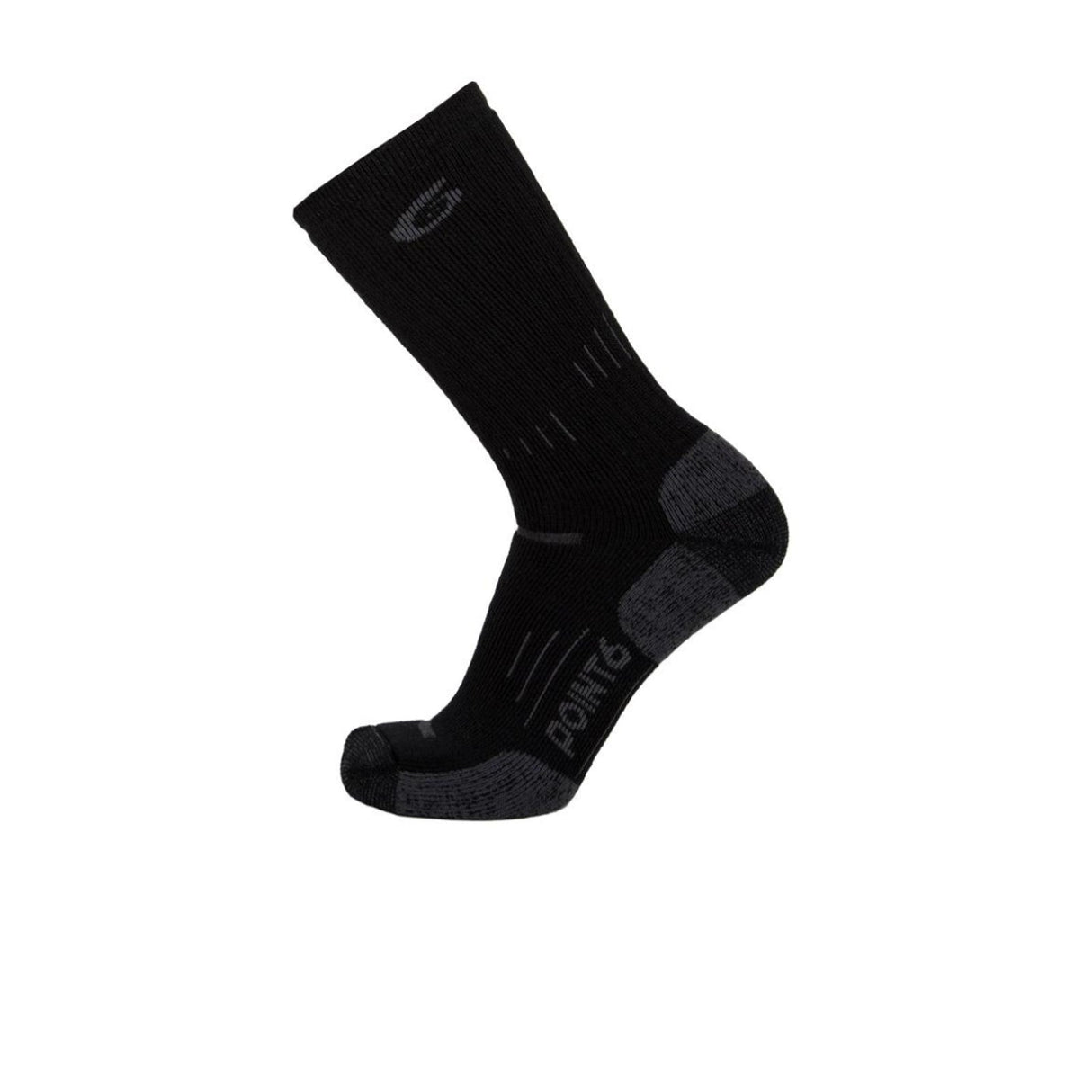 Point6 Tactical Defender Mid Crew Sock (Women) - Black Accessories - Socks - Performance - The Heel Shoe Fitters