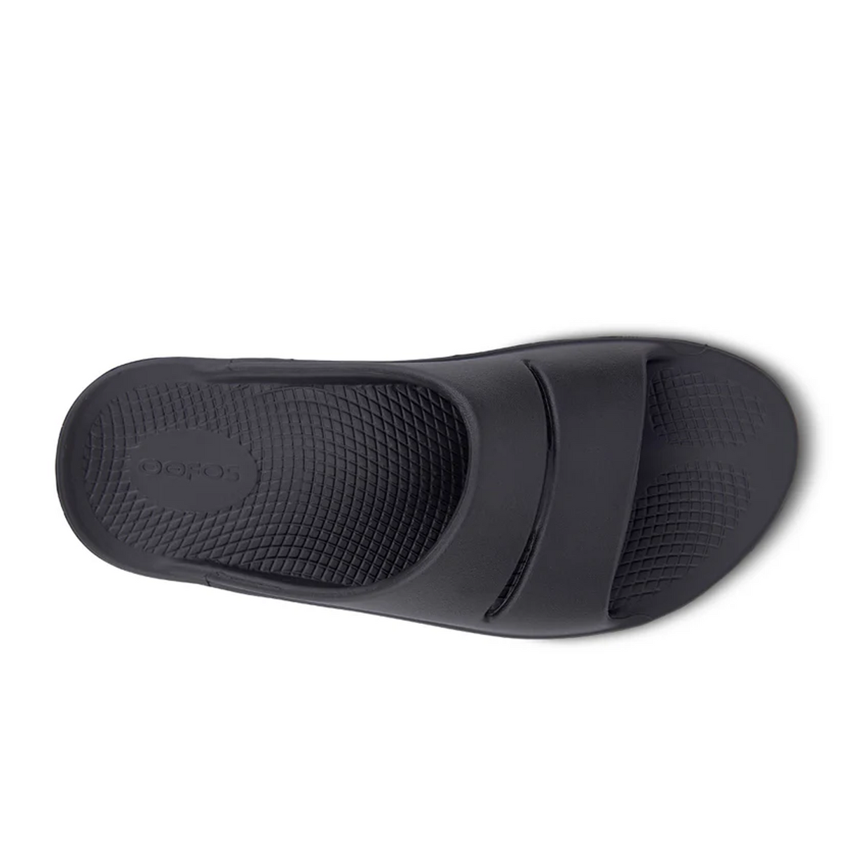 Oofos OOahh Slide Sandal (Unisex) - Black Sandal - Slide - The Heel Shoe Fitters